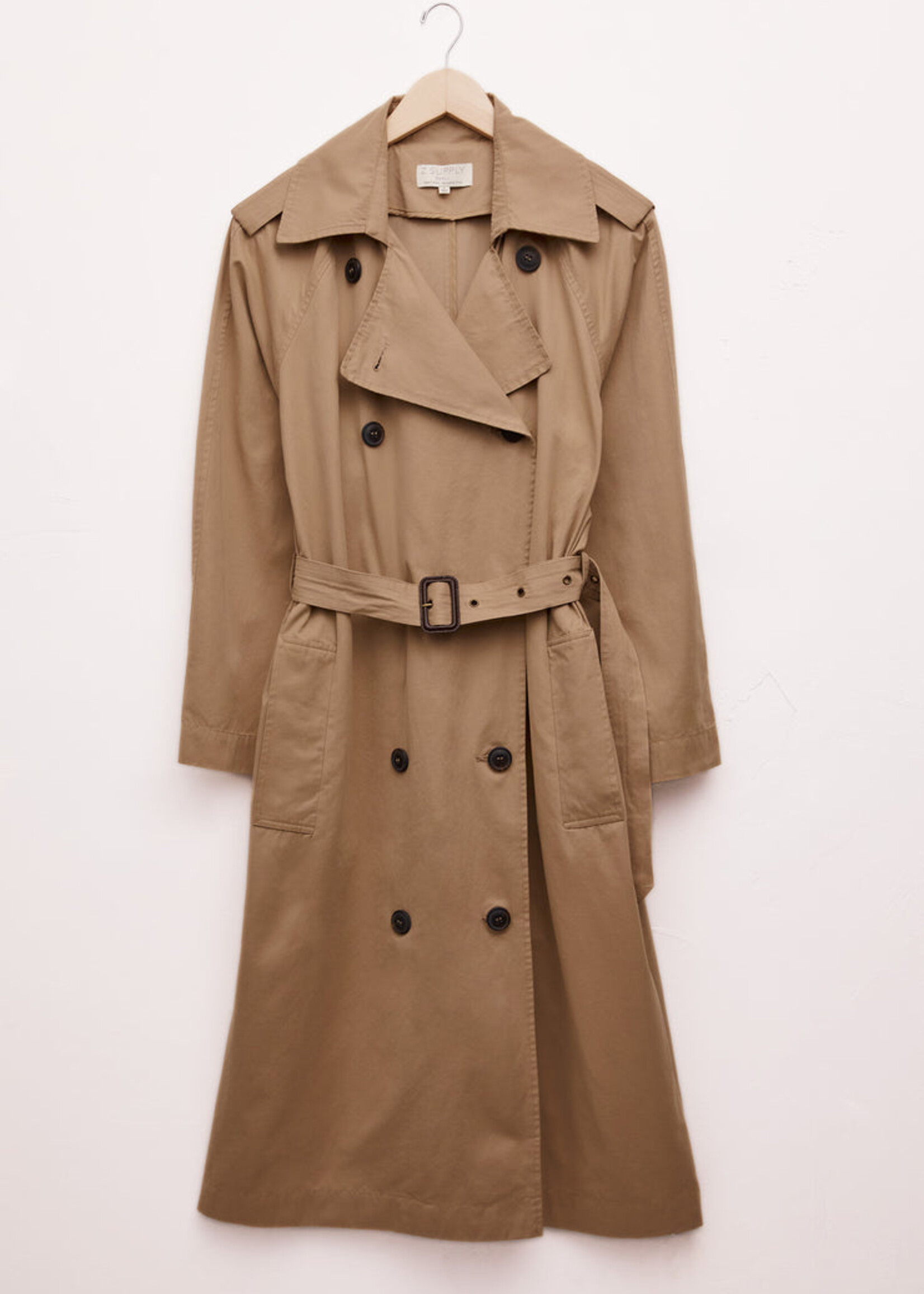 Z-Supply Z-Supply Trench-Coat Davis - Bois Flotté