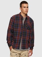 Kuwalla Kuwalla Midweight Plaid Shirt - Burgundy