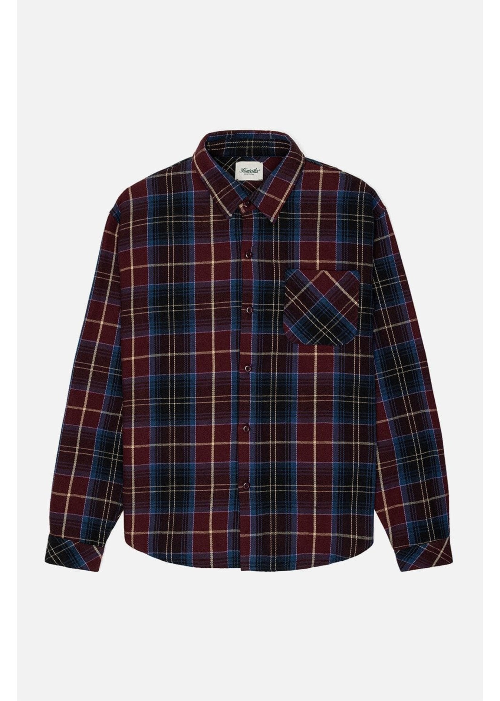 Kuwalla Kuwalla Midweight Plaid Shirt - Burgundy