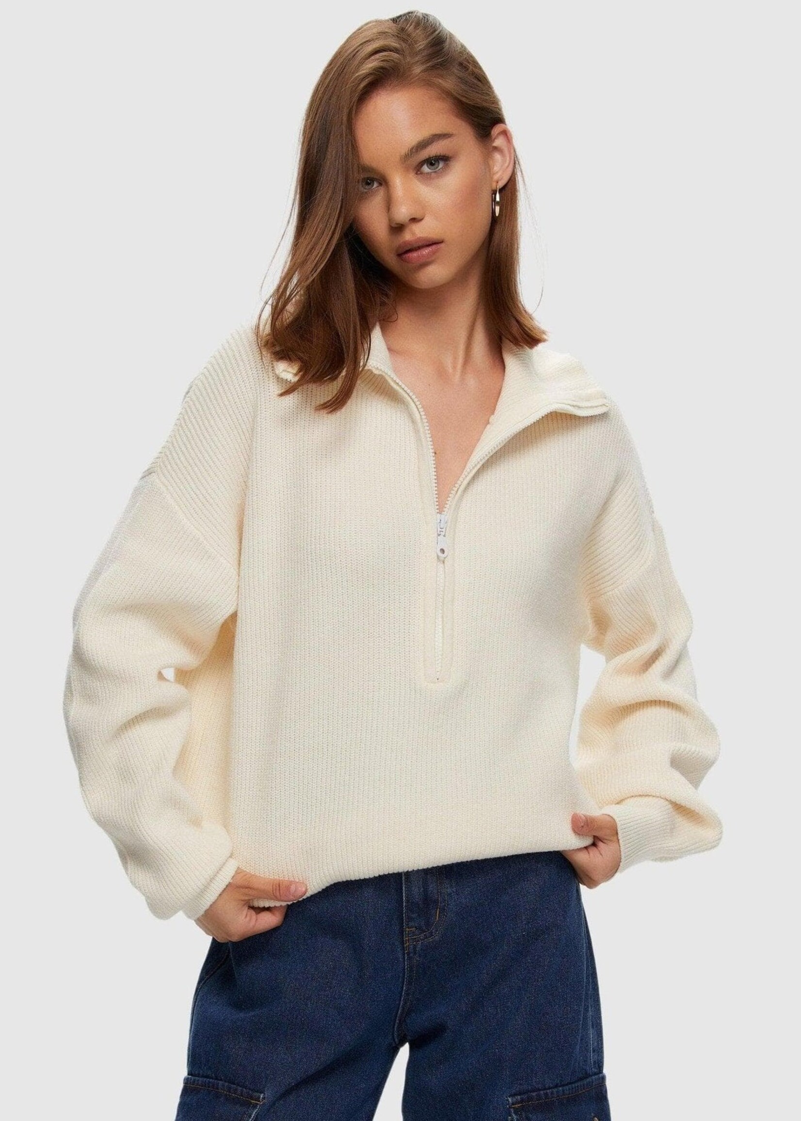 Kuwalla Knitted Half Zip Kuwalla