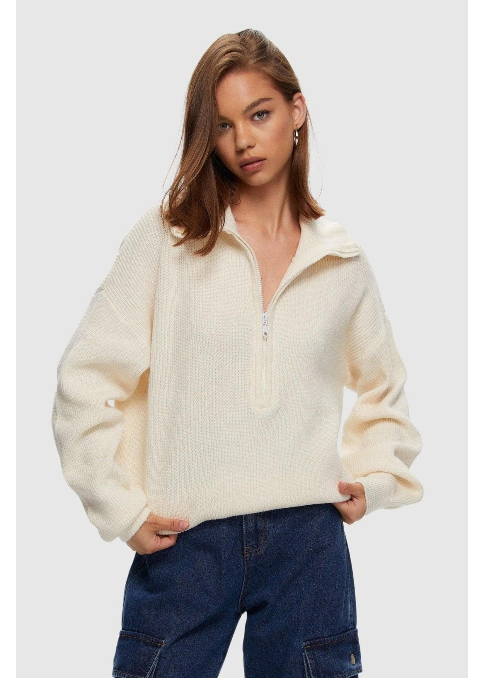 Kuwalla Knitted Half Zip Kuwalla