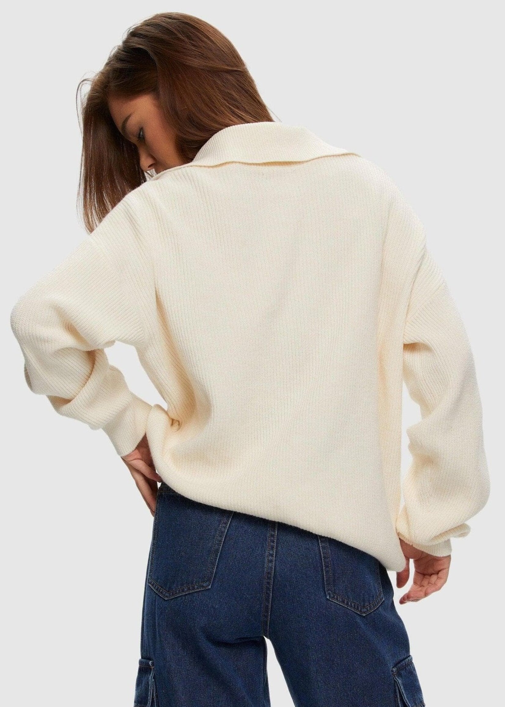 Kuwalla Knitted Half Zip Kuwalla