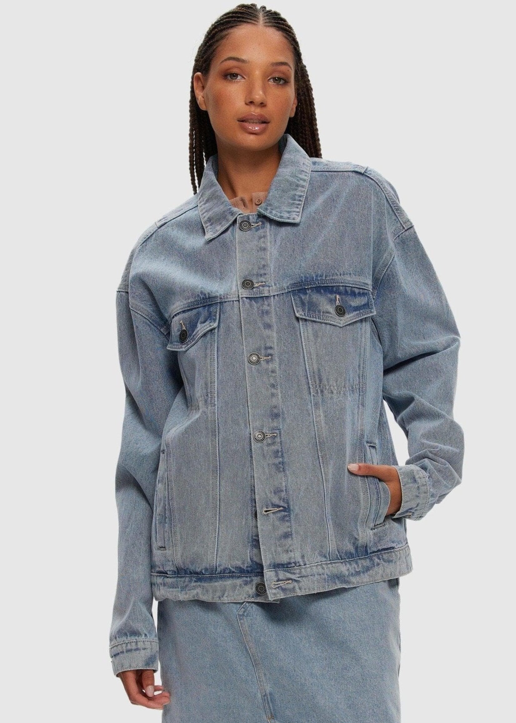 Kuwalla Oversized Denim Jacket Kuwalla