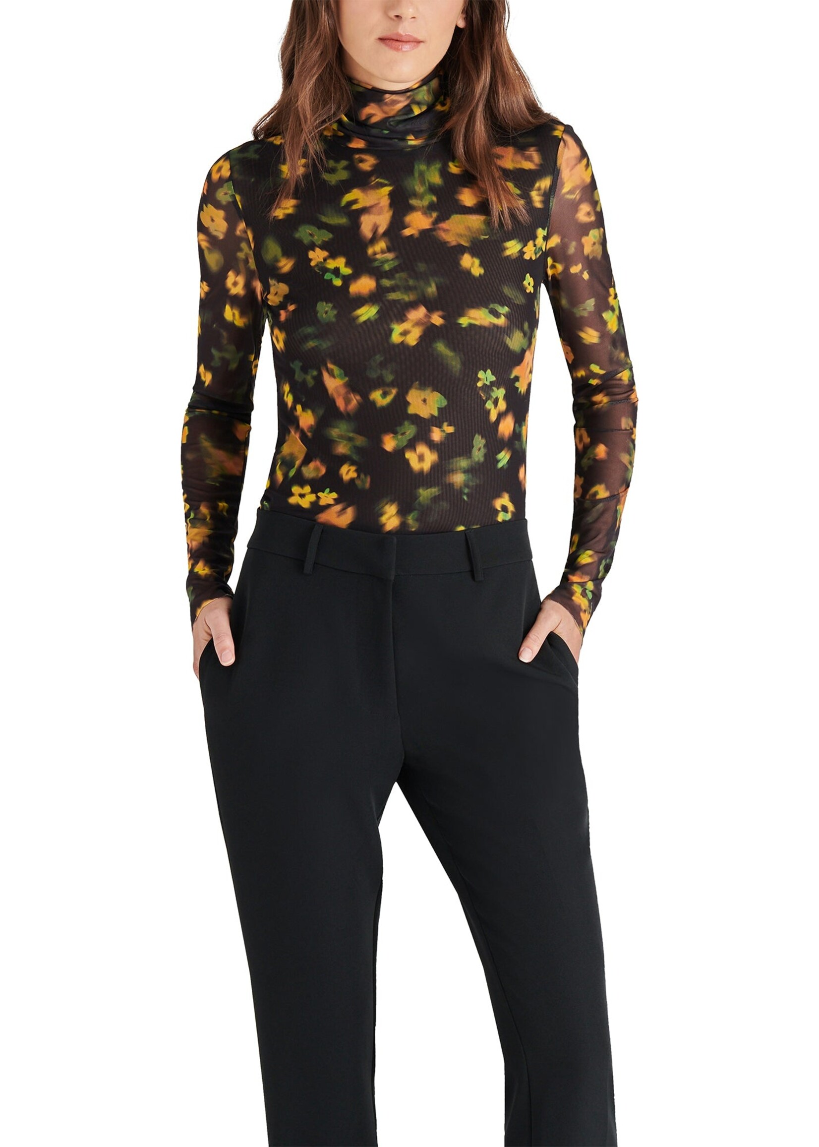 Steve Madden Steve Madden Fiona Top - Black Multi