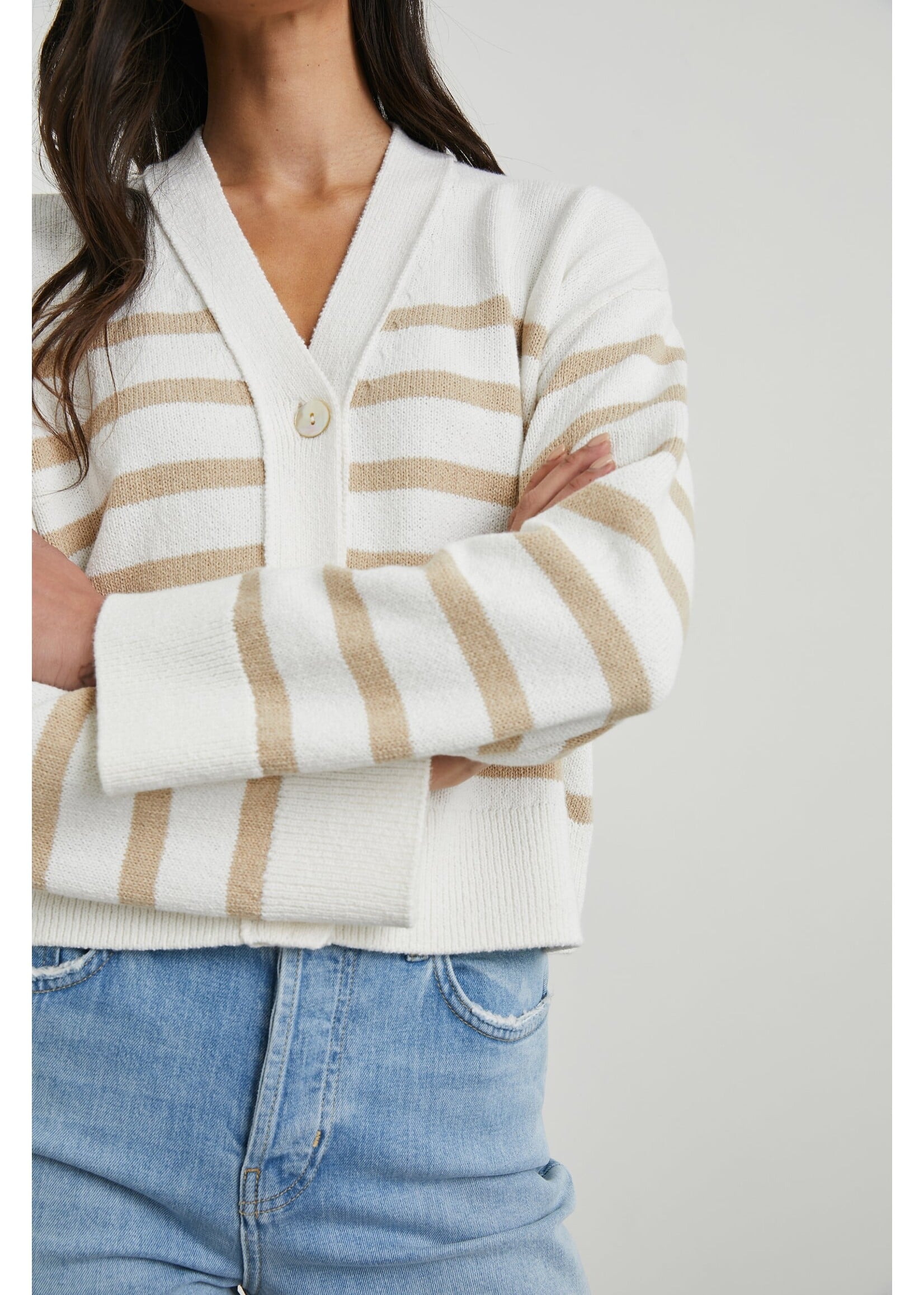 Rails Rails Gilet Genèva - Sand Stripe