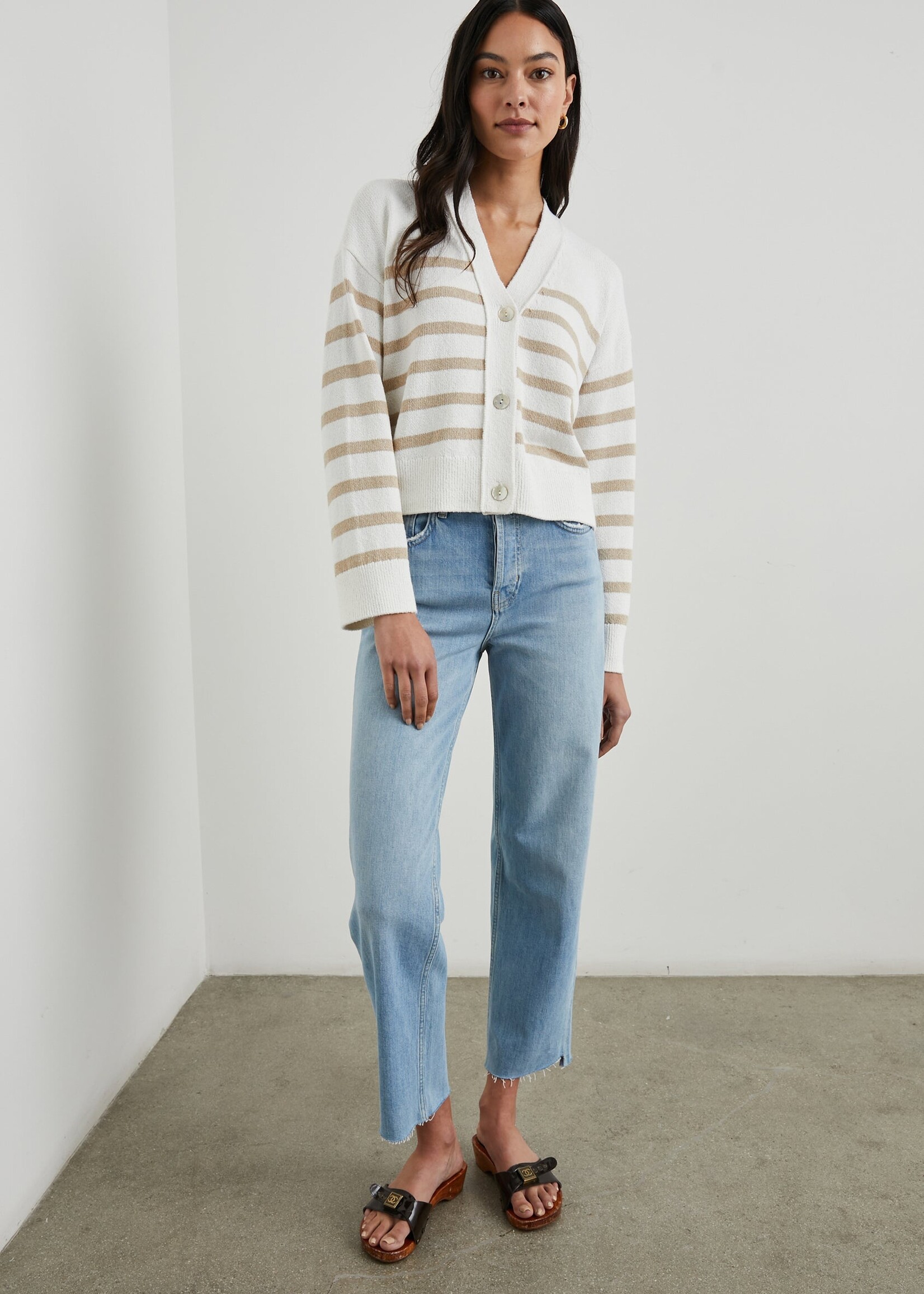 Rails Rails Gilet Genèva - Sand Stripe