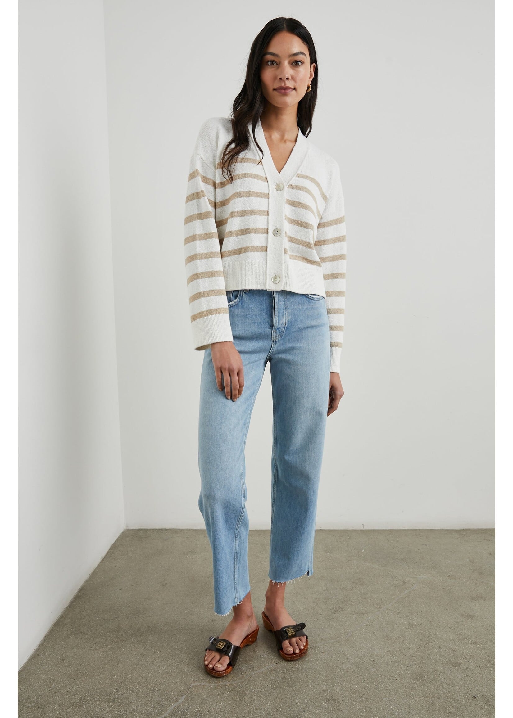Rails Rails Gilet Genèva - Sand Stripe