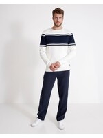 Holebrook Holebrook  Rune Crew Blanc Cassé / Marine