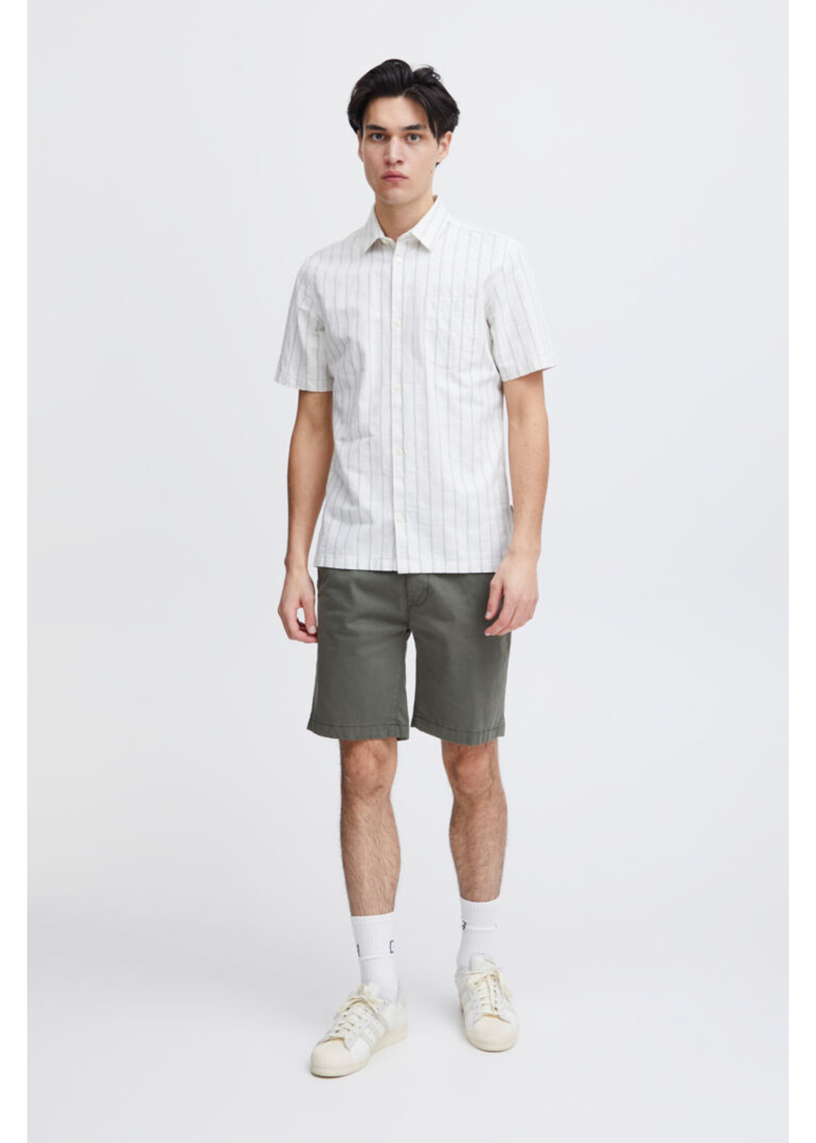 Casual Friday Casual Friday Chemise À Manches Courtes Anton  - Écrue