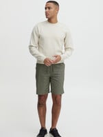 Casual Friday Casual Friday Phelix Linen Mix Shorts - Burnt Olive Melange