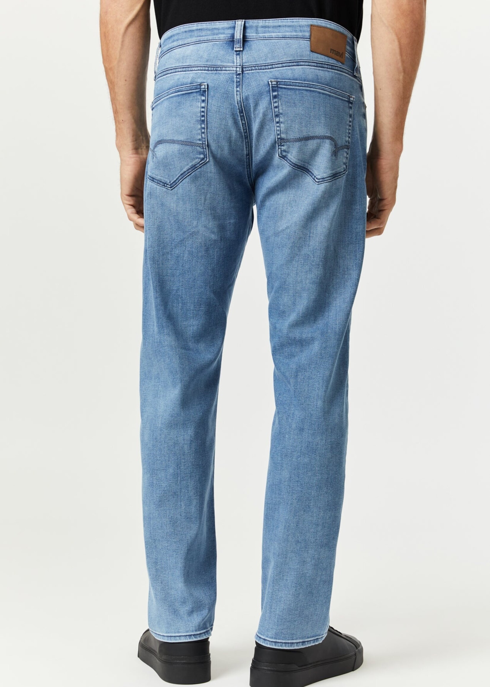 Mavi Mavi Zach Straight Leg - Light Tonal  Brushed Supermove