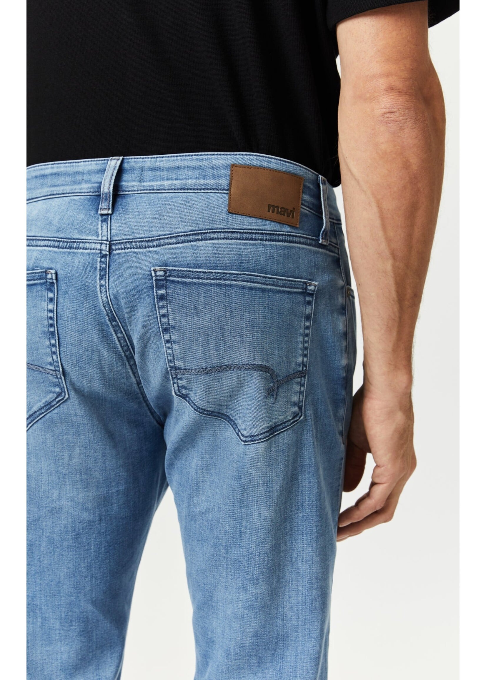 Mavi Mavi Zach Straight Leg - Light Tonal  Brushed Supermove