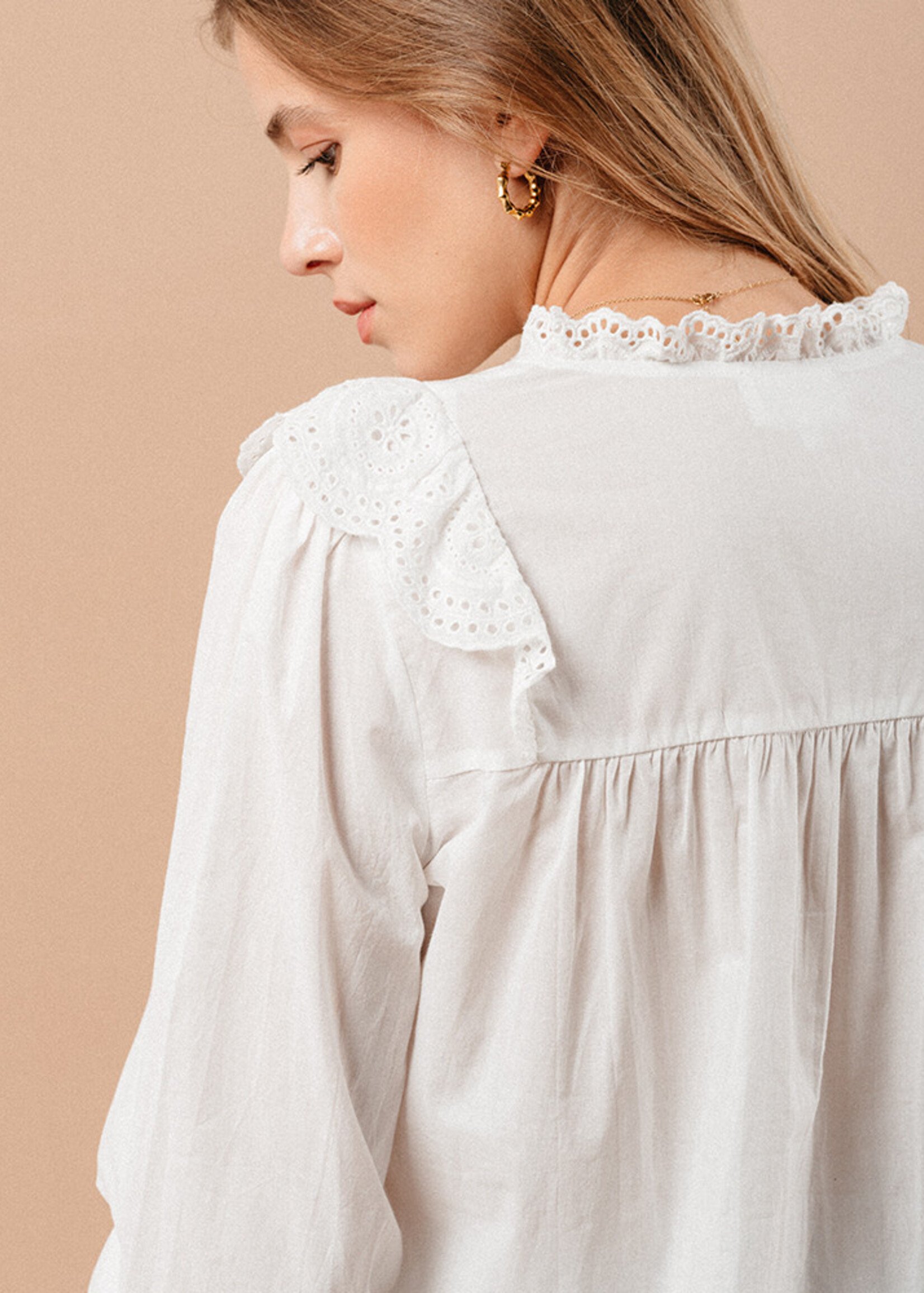 Grace and Mila Grace&Mila Maxime Blouse - Ecru