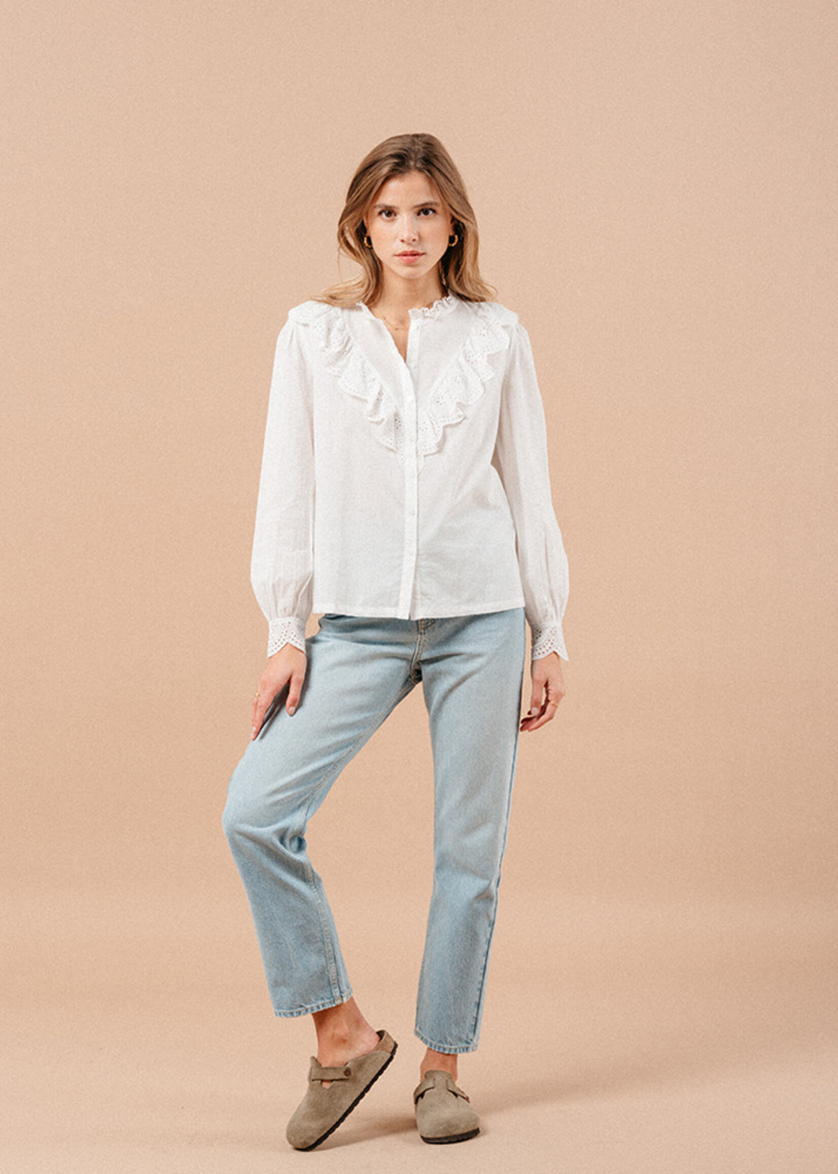 Grace and Mila Grace & Mila Chemisier Maxime - Écru