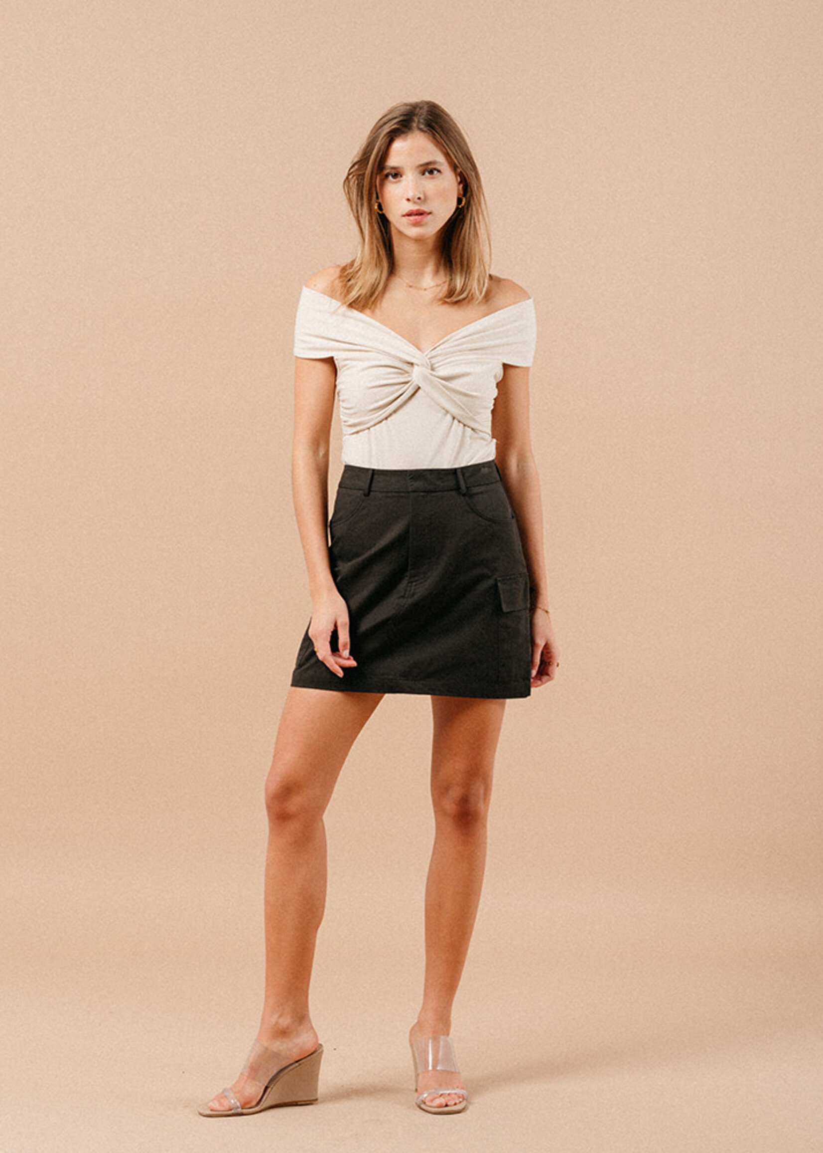 Grace and Mila Grace&Mila Mariah Skirt - Black