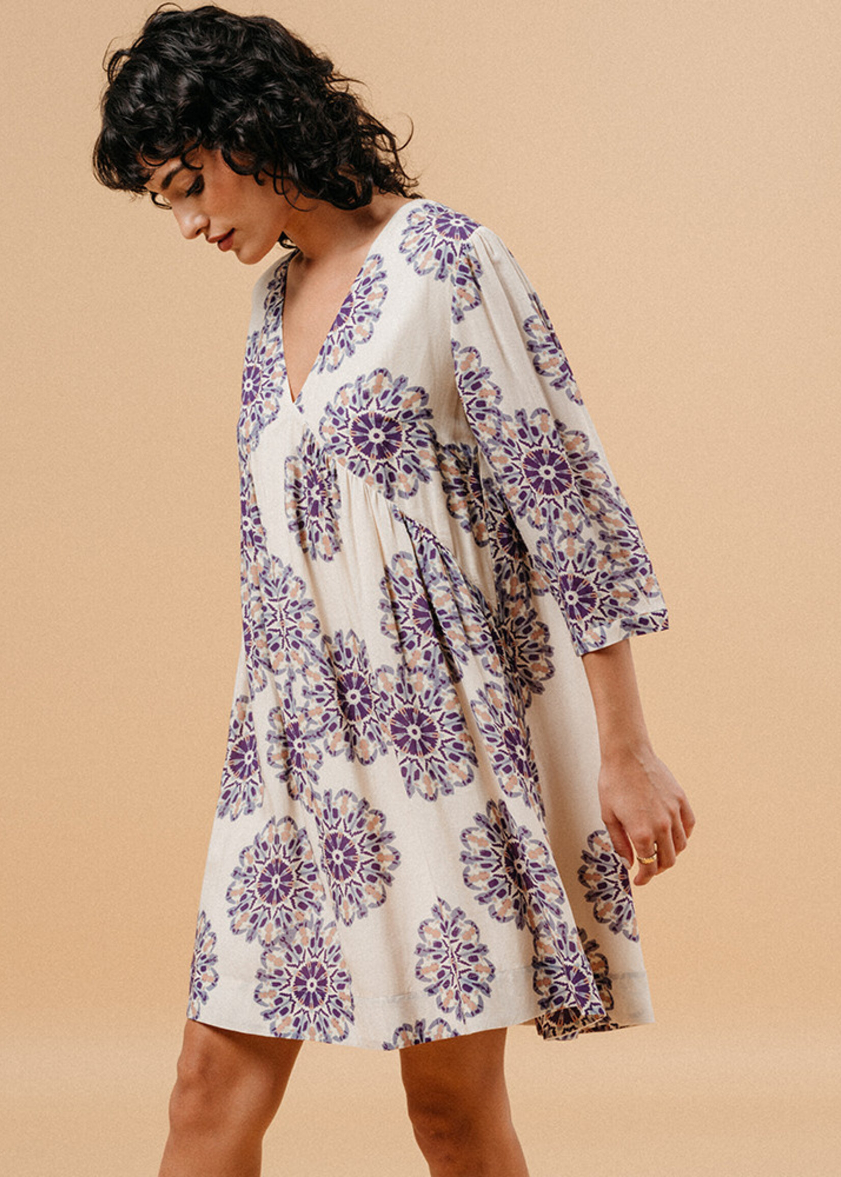 Grace and Mila Grace&Mila Malia Dress - Beige