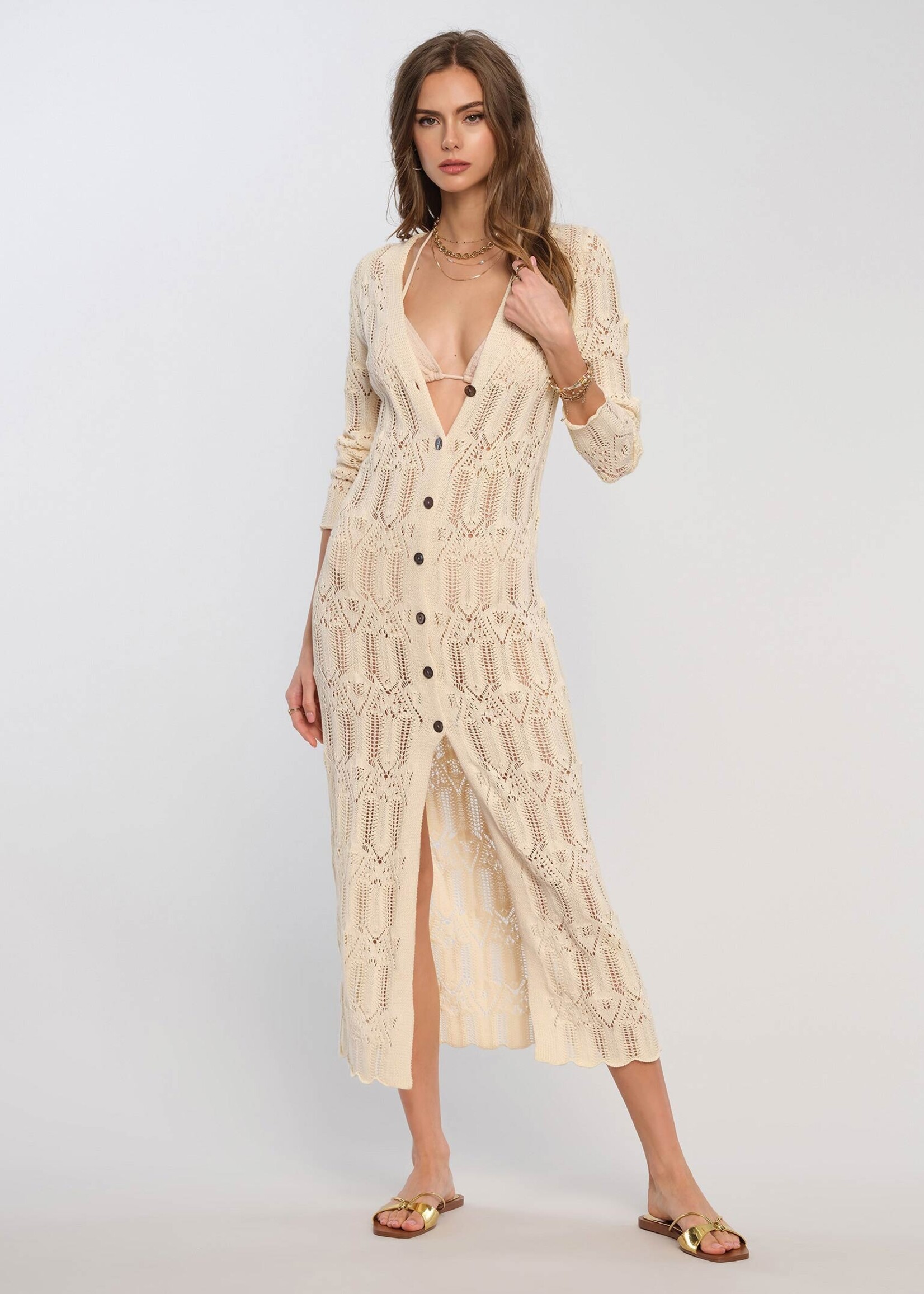 Heartloom Heartloom Frances Duster - Ivory