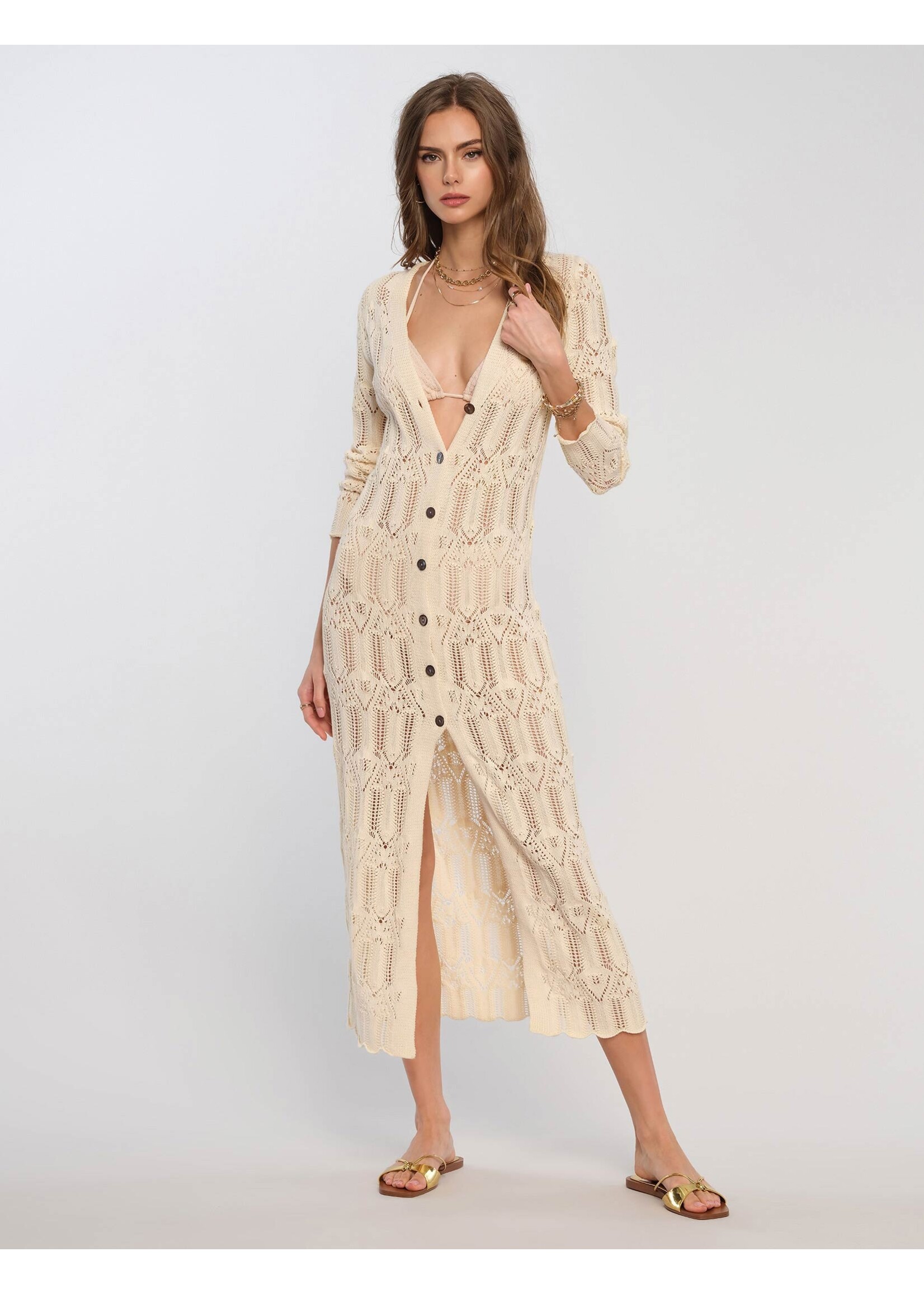 Heartloom Heartloom Frances Duster - Ivory
