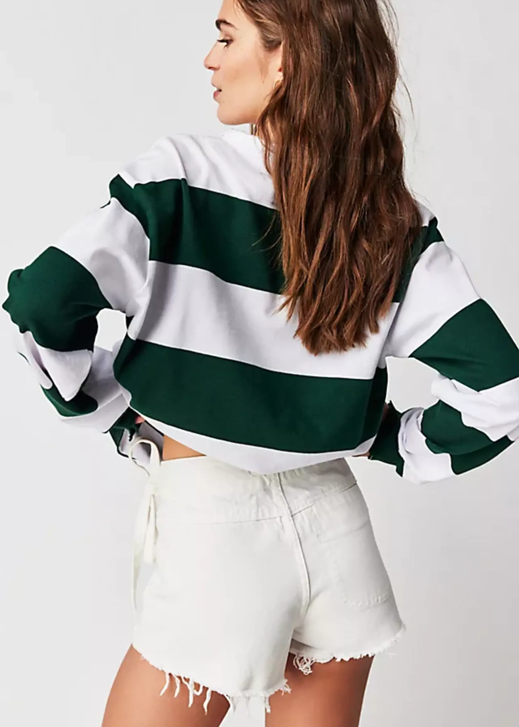 Free People Free People Skort Denim Emmy - Blanc