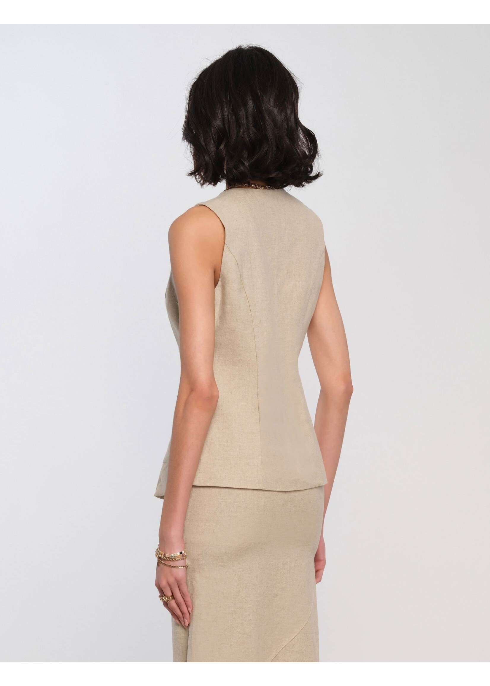 Heartloom Heartloom Laliette Vest - Natural