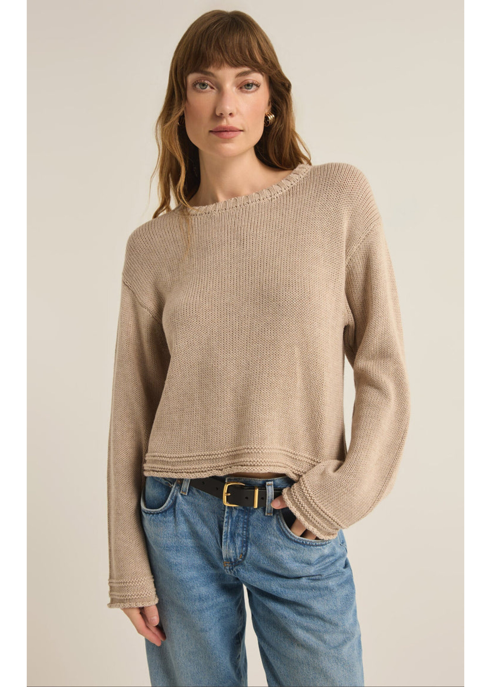 Z-Supply Z-Supply Chandail Emerson - Oatmeal Heather