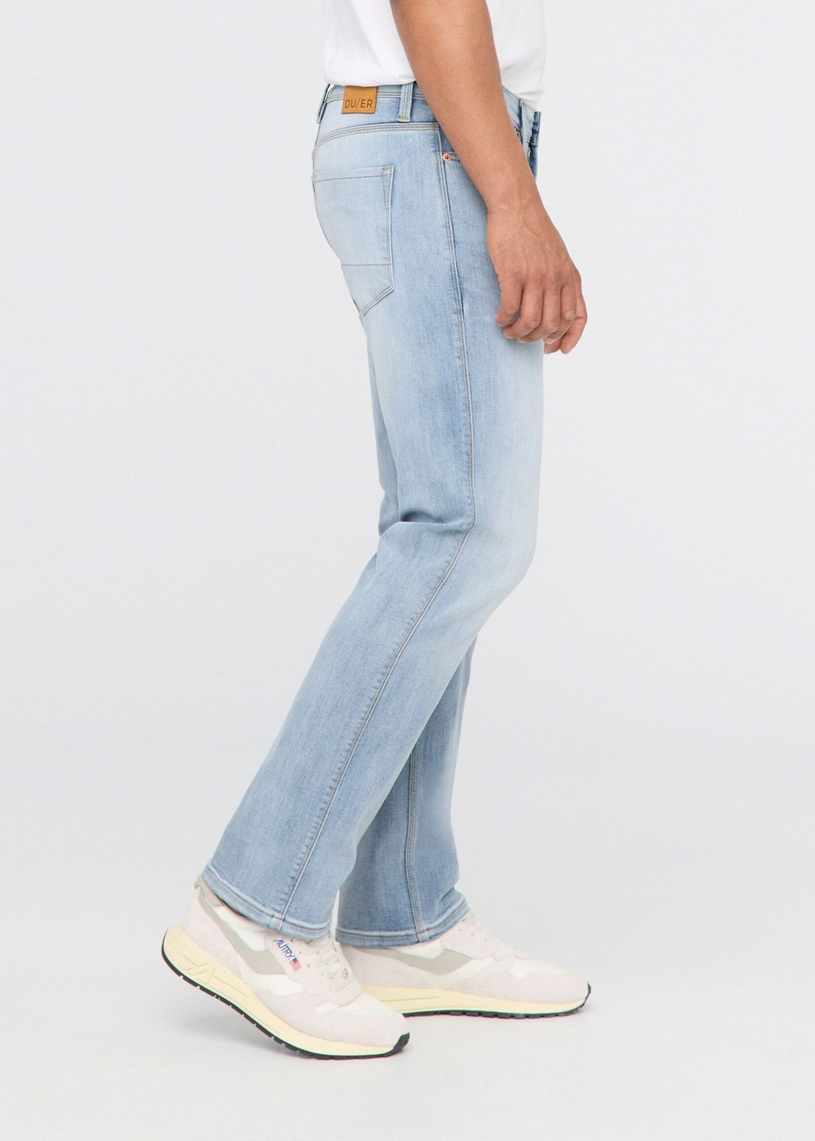 DU/ER DuEr Performance Denim Plus Straight - Ocean