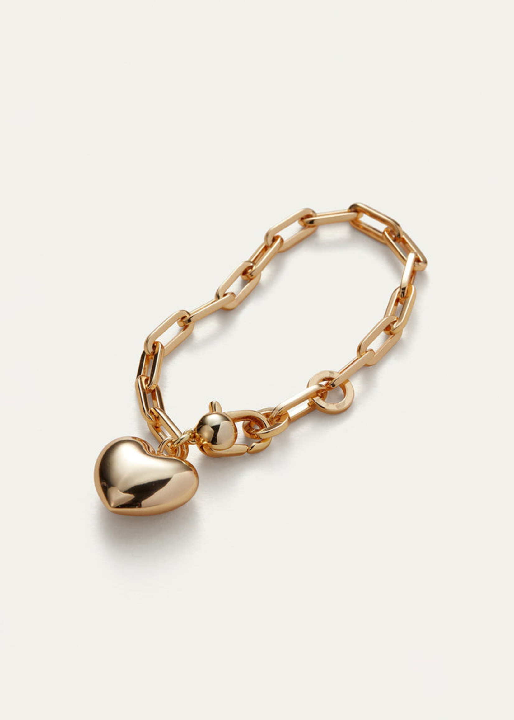 JennyBird Puffy Heart Bracelet (Two Colors)