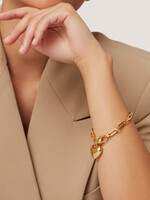 JennyBird Puffy Heart Bracelet (Two Colors)