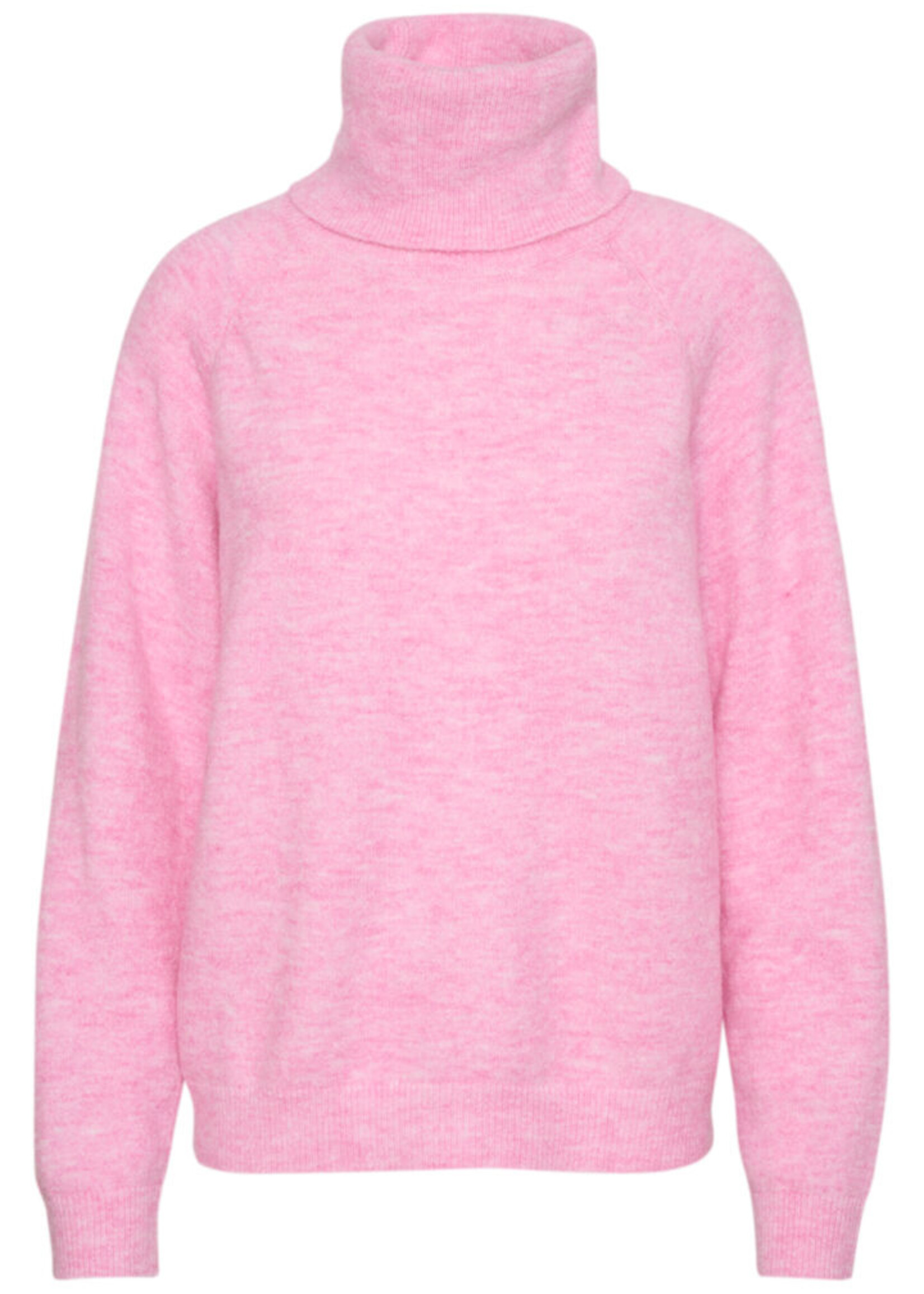 Saint Tropez Saint Tropez Garbie Rollneck Pullover - Chateau Rose