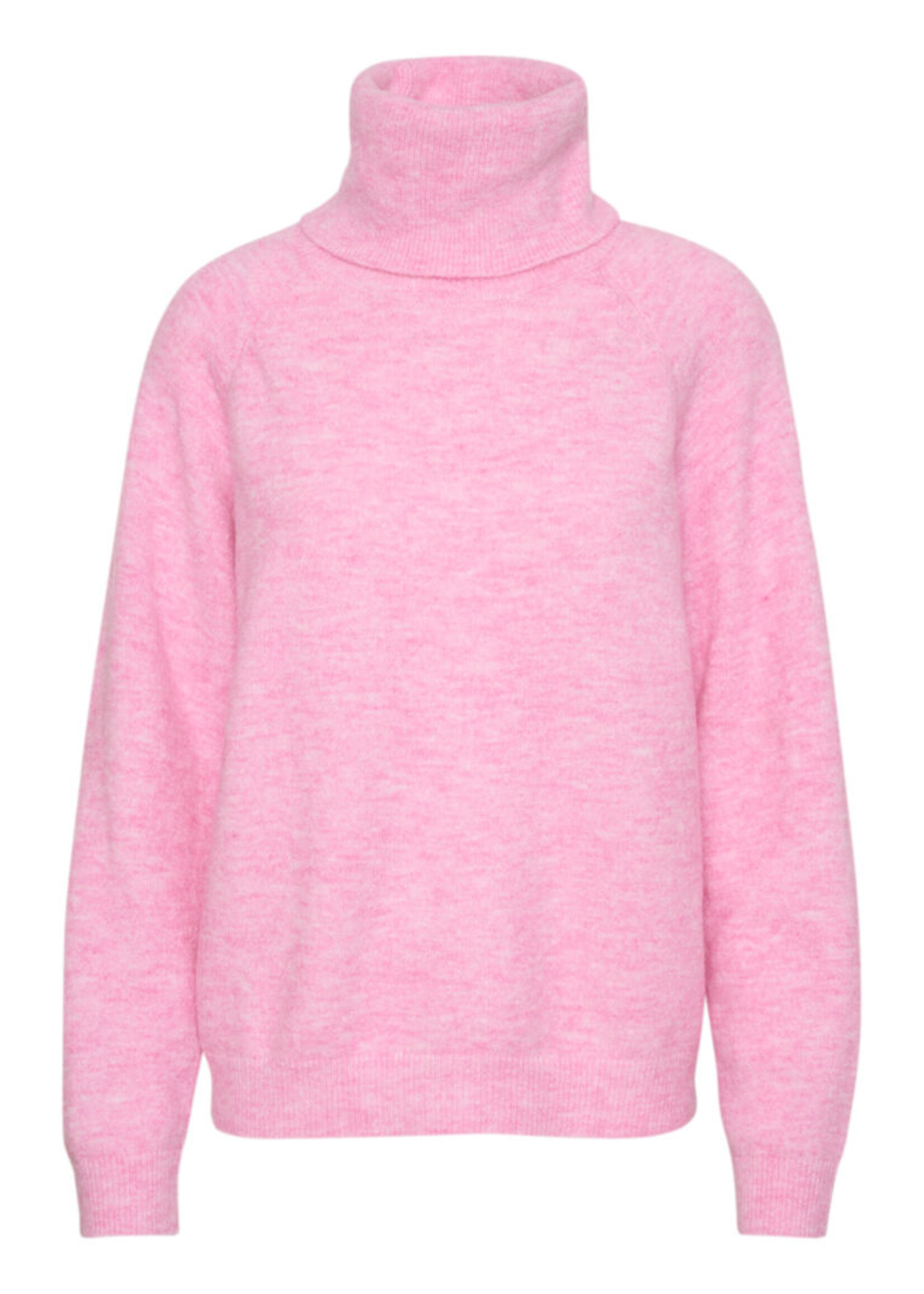 Saint Tropez Saint Tropez Pull Col Roullé Garbie - Chateau Rose