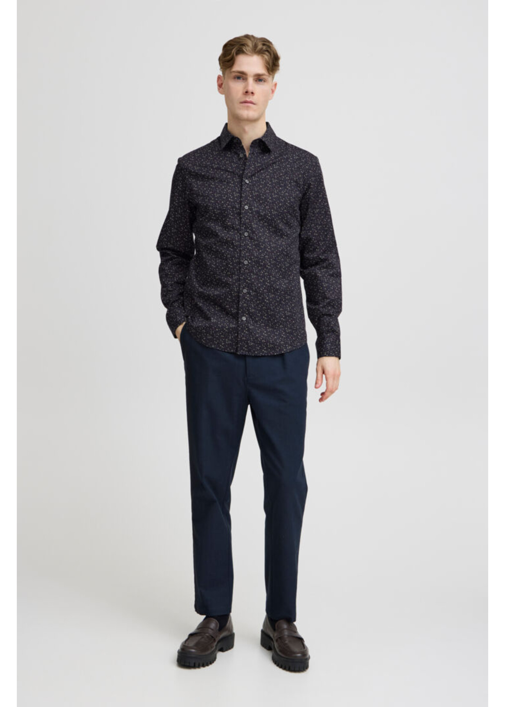 Casual Friday Casual Friday Chemise Florale Anton - Dark Navy