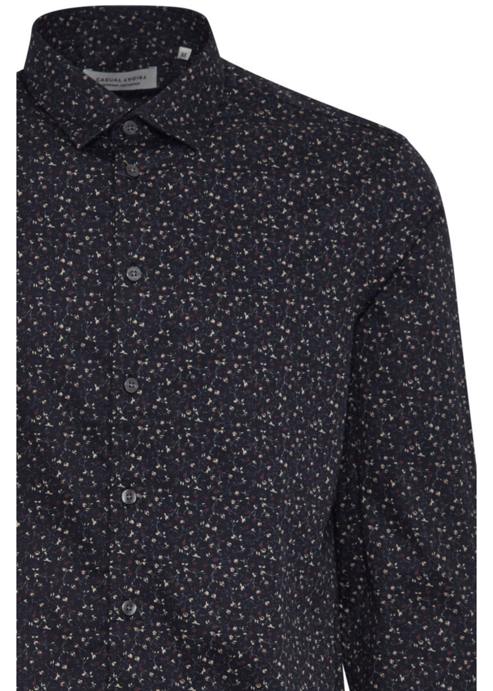 Casual Friday Casual Friday Chemise Florale Anton - Dark Navy