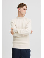 Casual Friday Casual Friday Kristian Raglan Rib Crewneck Knit - Pumice Stone