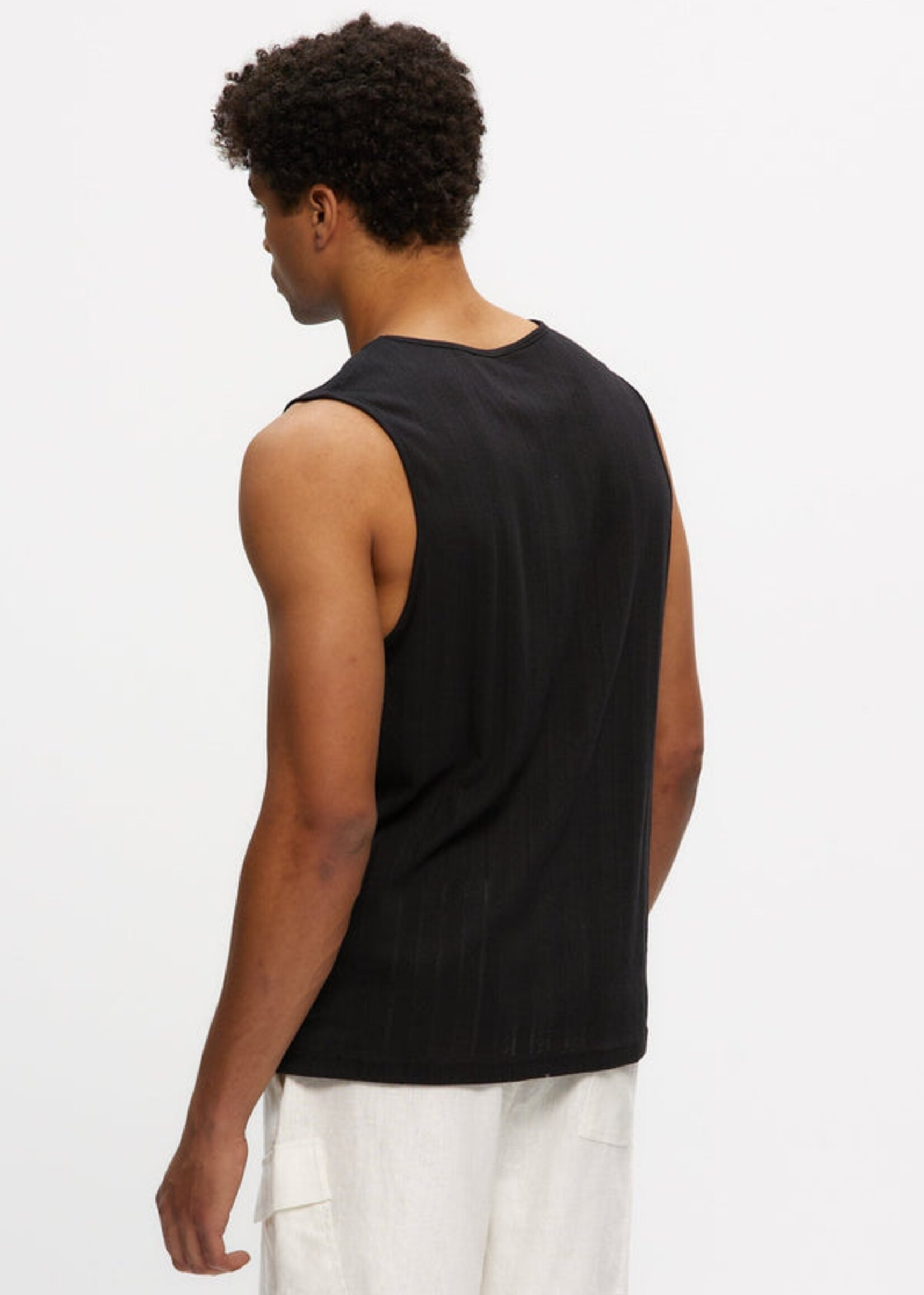 Kuwalla Kuwalla Perforated Rib Tank - Black