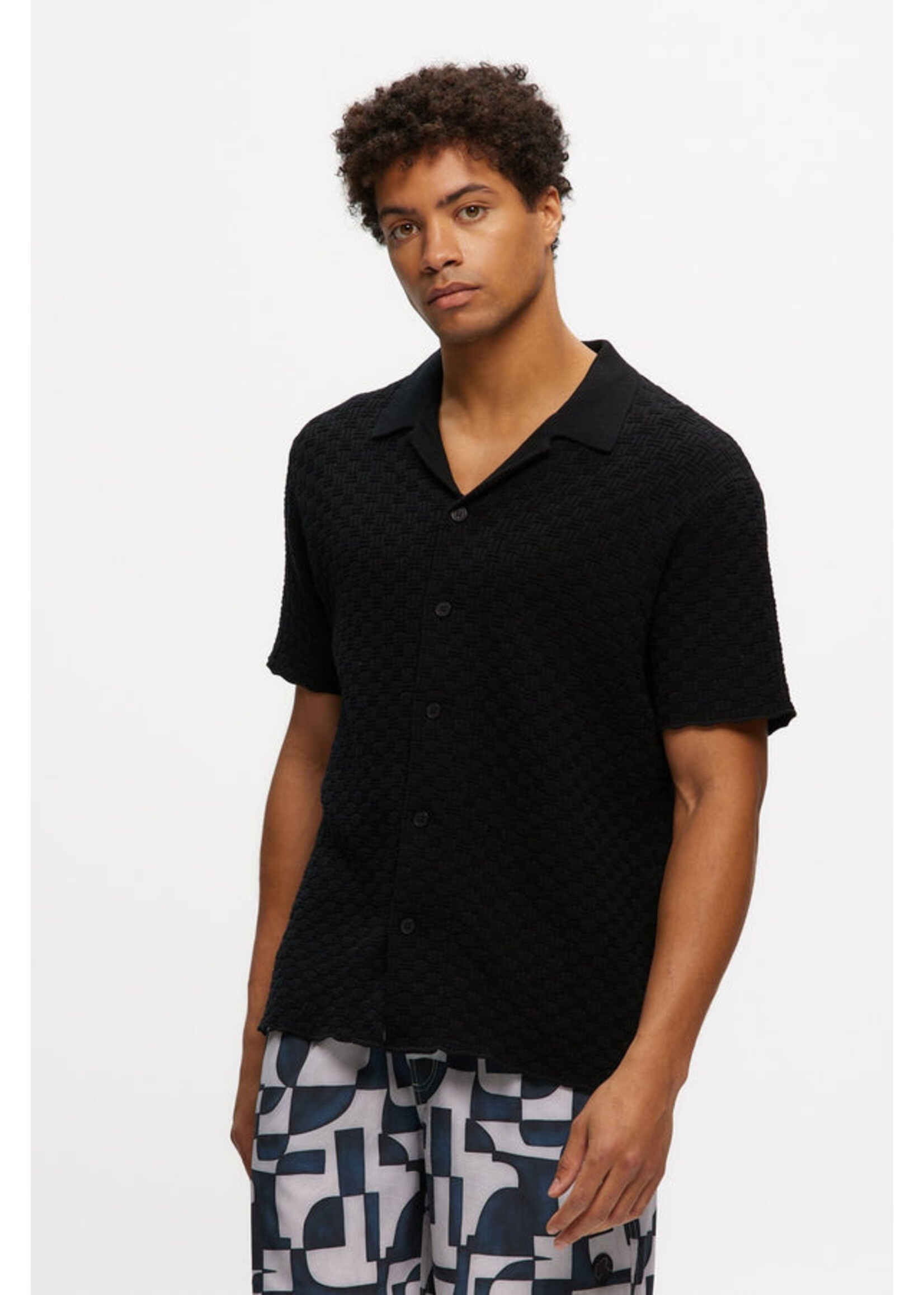 Kuwalla Kuwalla Knit Yatch Shirt - Black