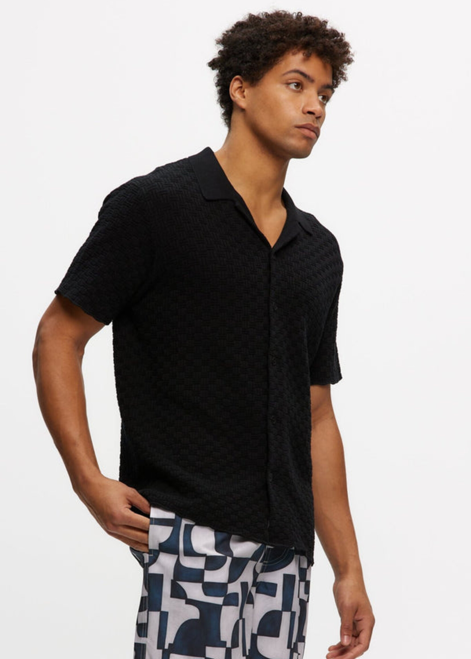 Kuwalla Kuwalla Knit Yatch Shirt - Black