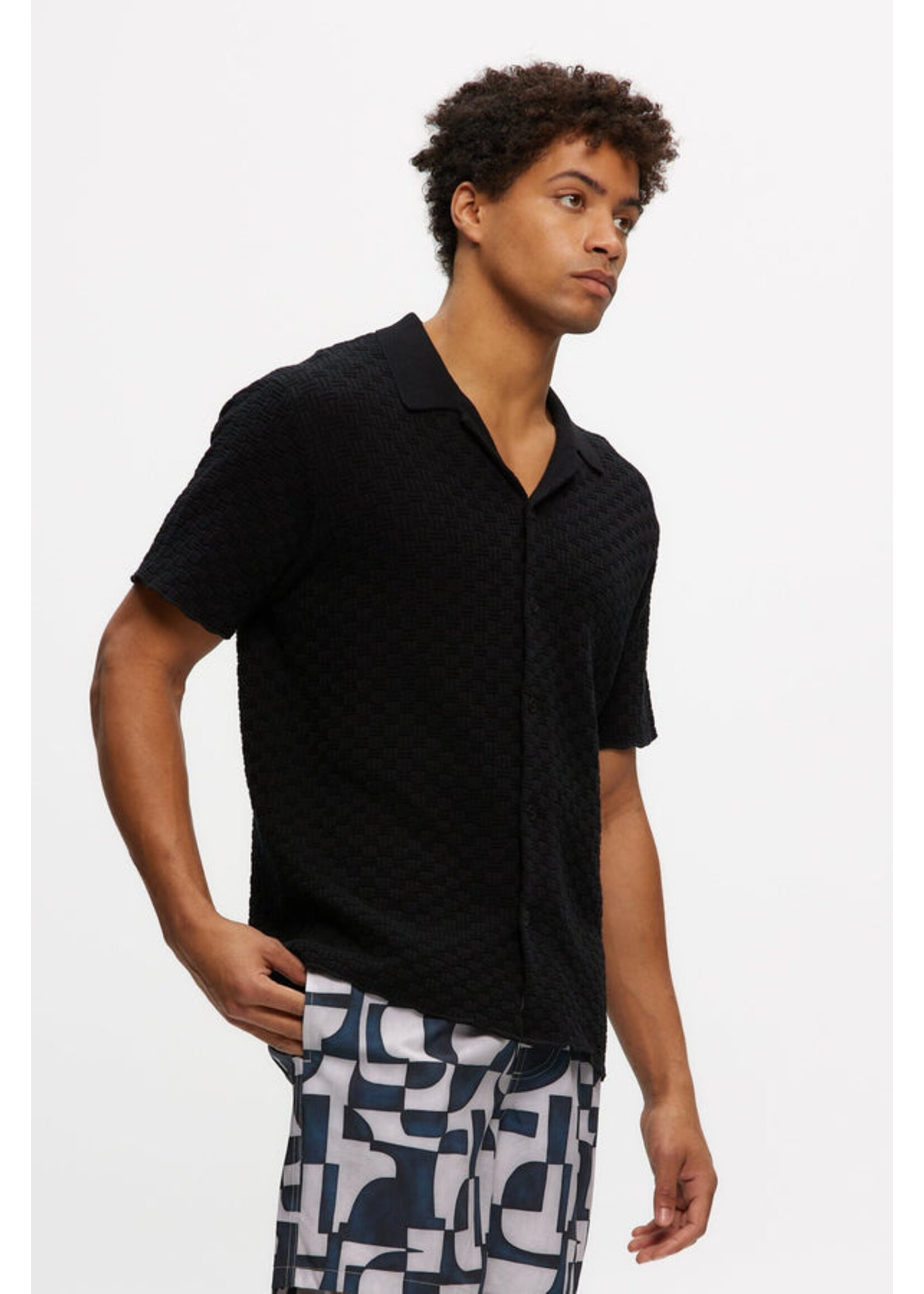 Kuwalla Kuwalla Knit Yatch Shirt - Black