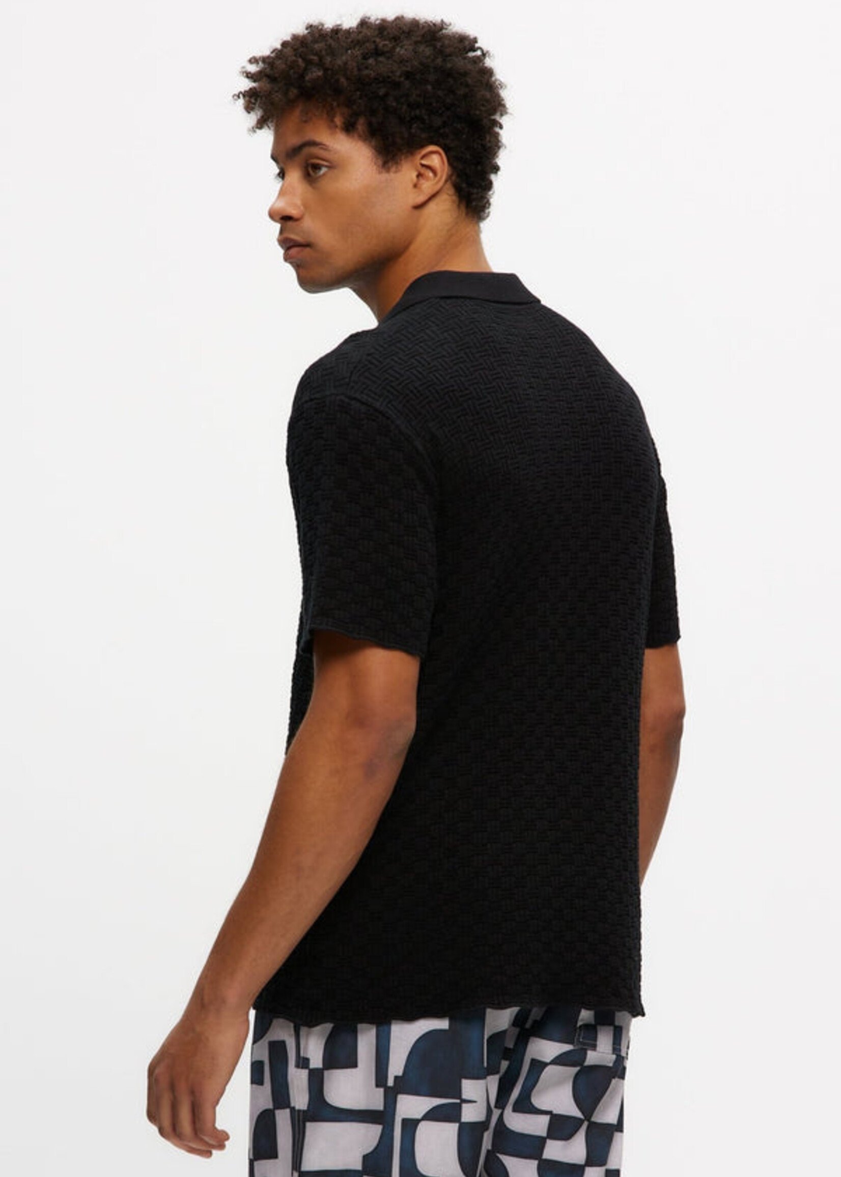 Kuwalla Kuwalla Chemise Yatch en Tricot - Noir