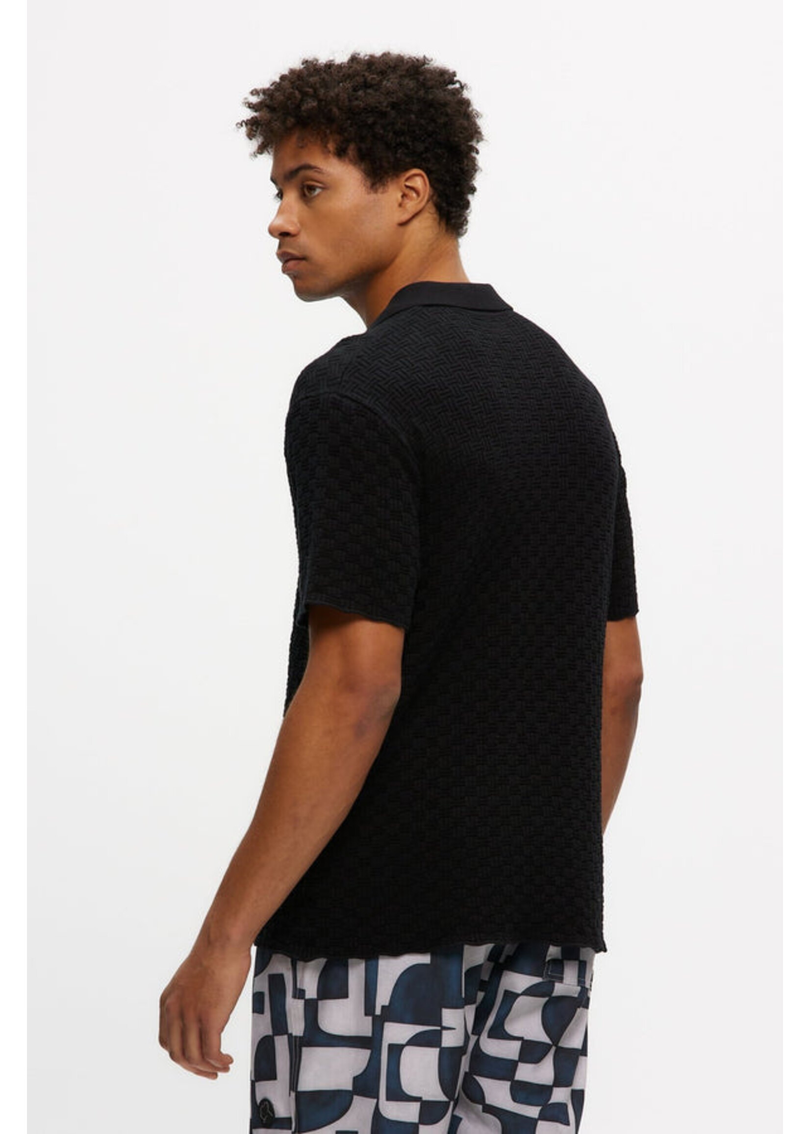 Kuwalla Kuwalla Chemise Yatch en Tricot - Noir