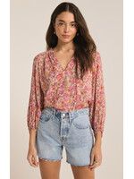 Z-Supply Z-Supply Carine Lima Floral Top - Cactus Flower