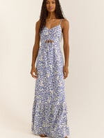 Z-Supply Z Supply Winslet Shadow Reef Maxi Dress - Blue Waves