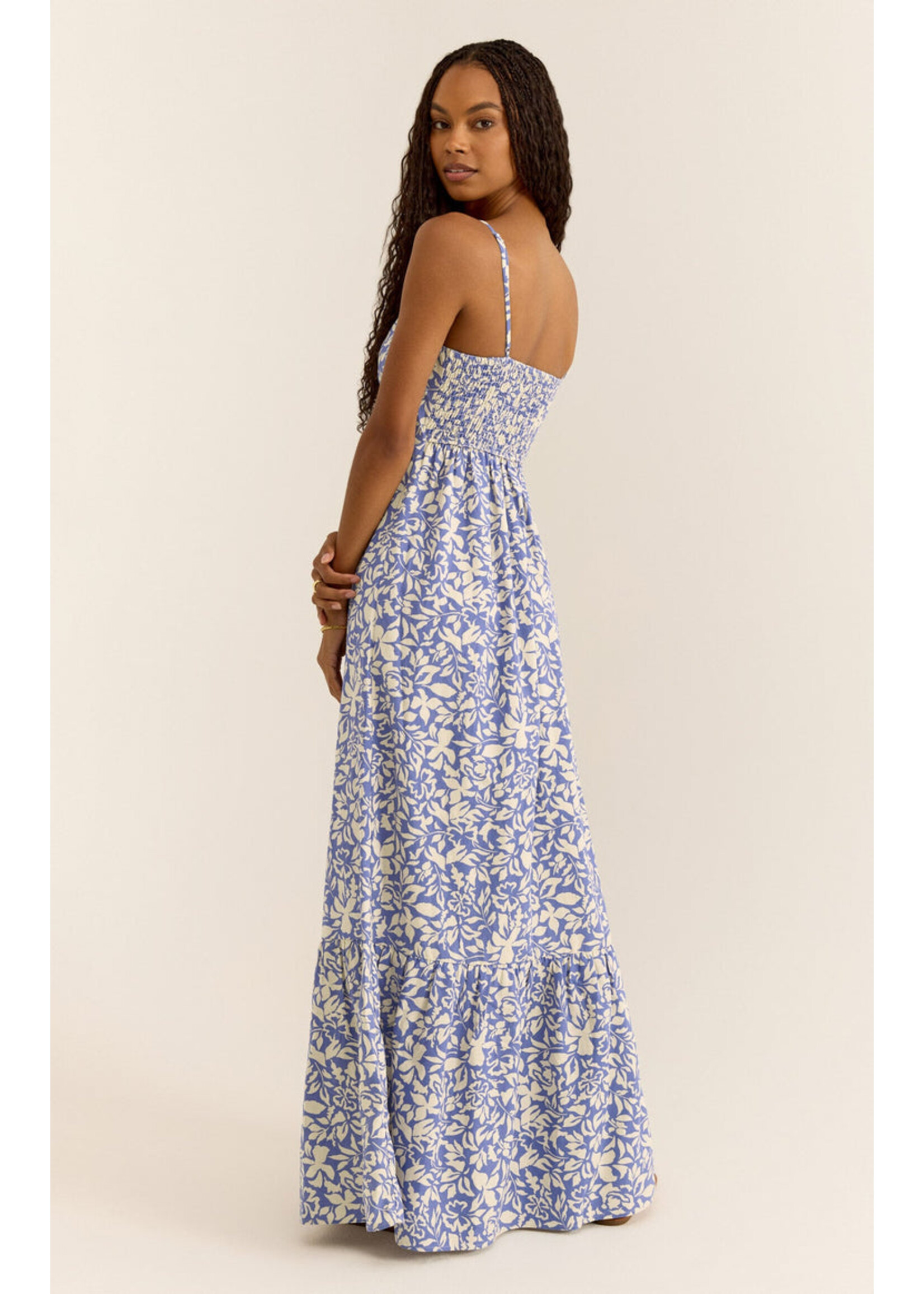 Z-Supply Z-Supply Winslet Shadow Reef Maxi Dress - Blue Waves
