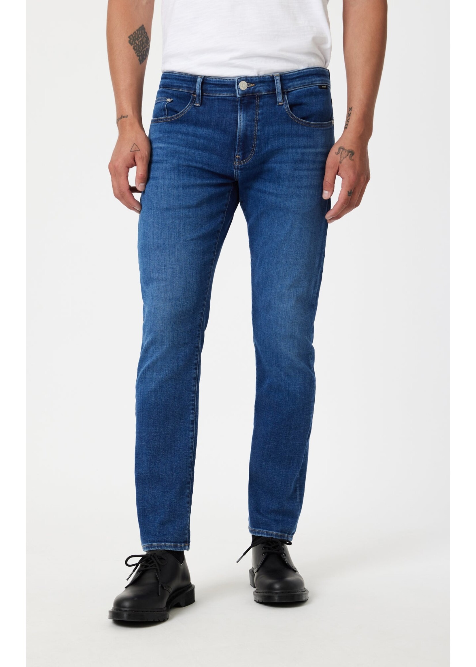 Mavi Mavi Marcus Dark Brushed Feather Blue