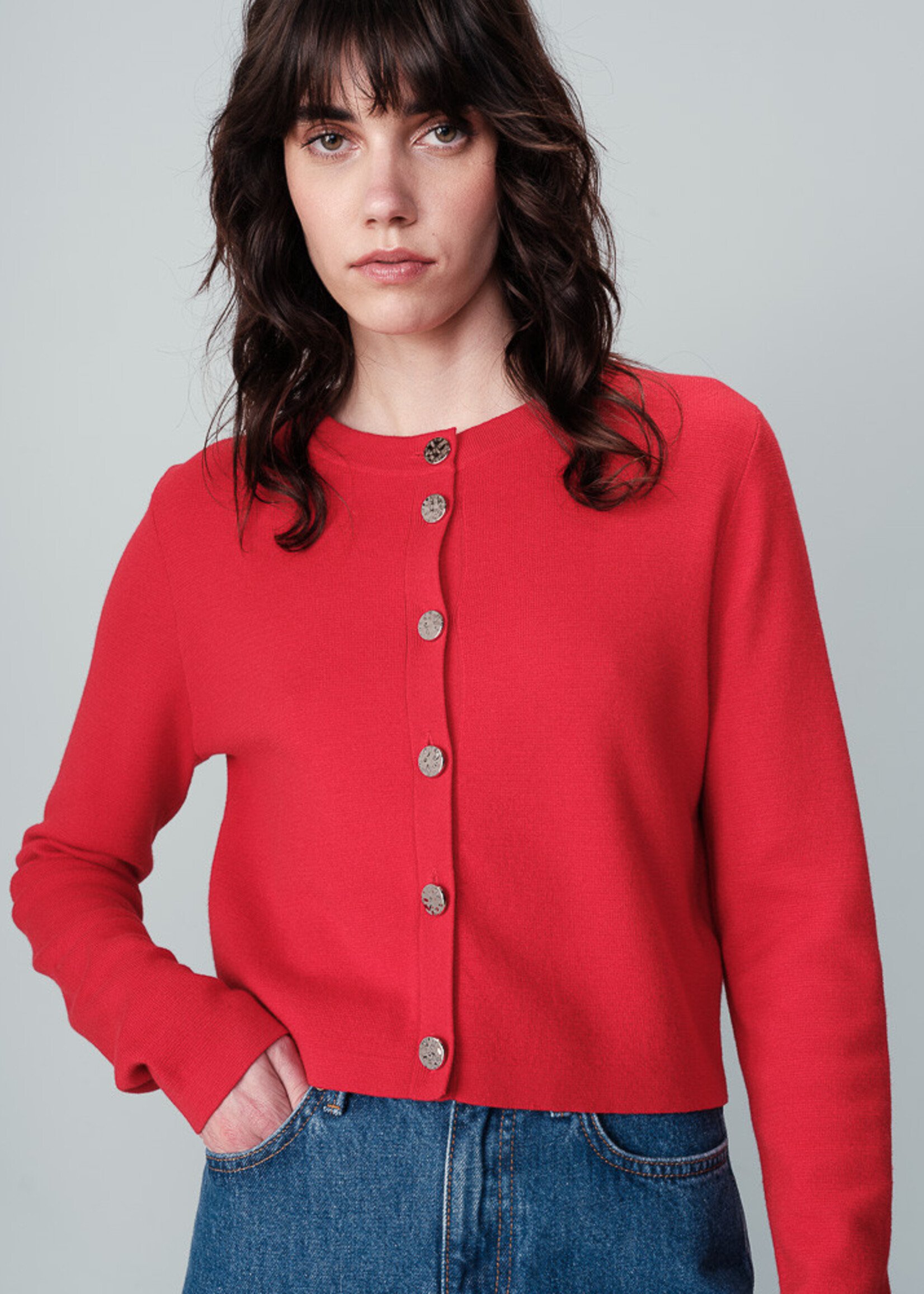 Grace and Mila GM Nabel Cardi - Rouge