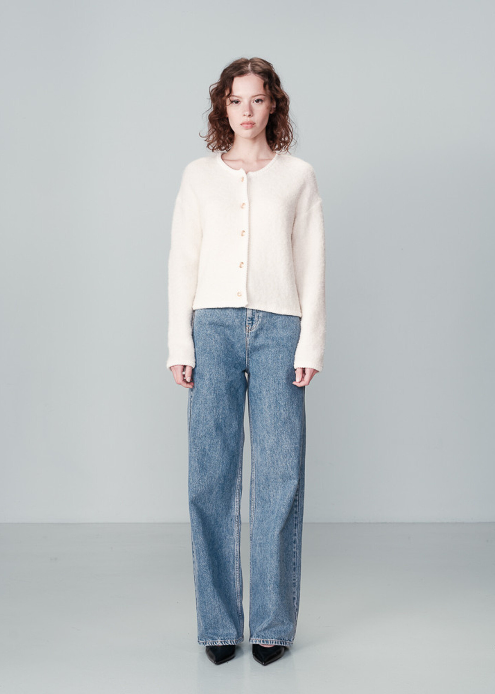 Grace and Mila Grace & Mila Cardigan Narnia - Écru