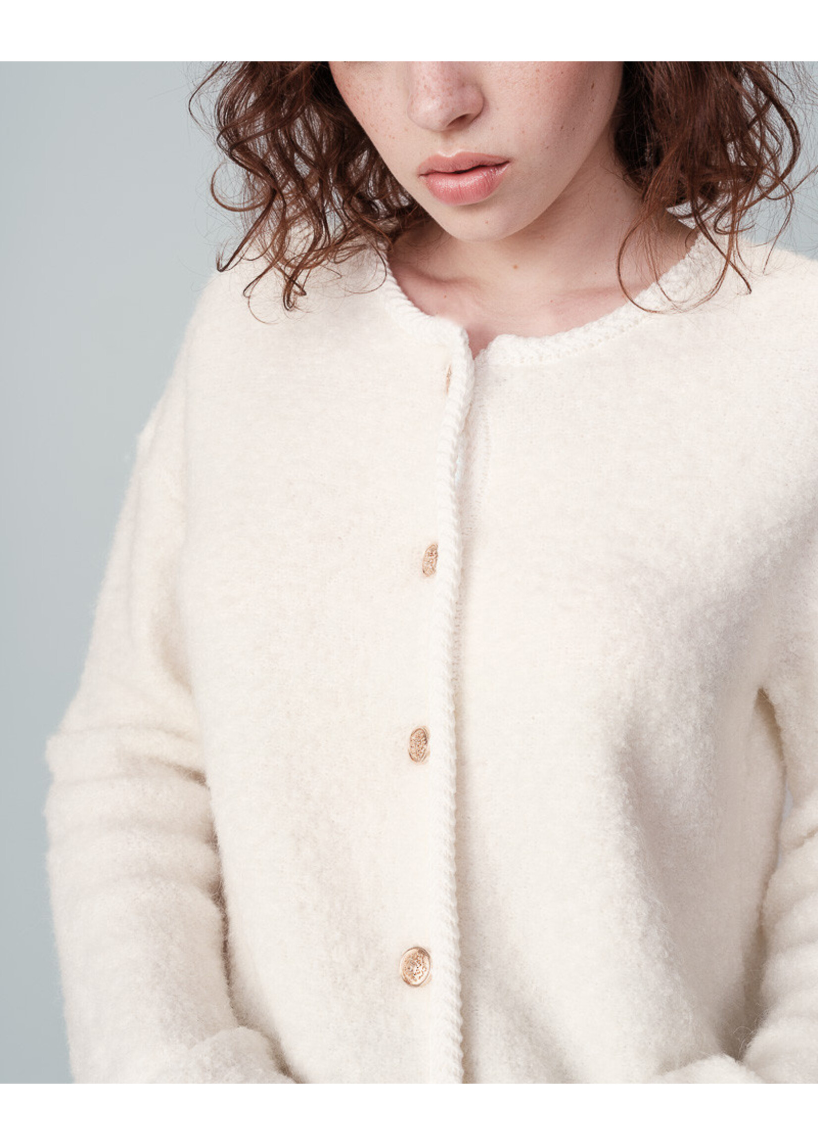 Grace and Mila Grace & Mila Cardigan Narnia - Écru