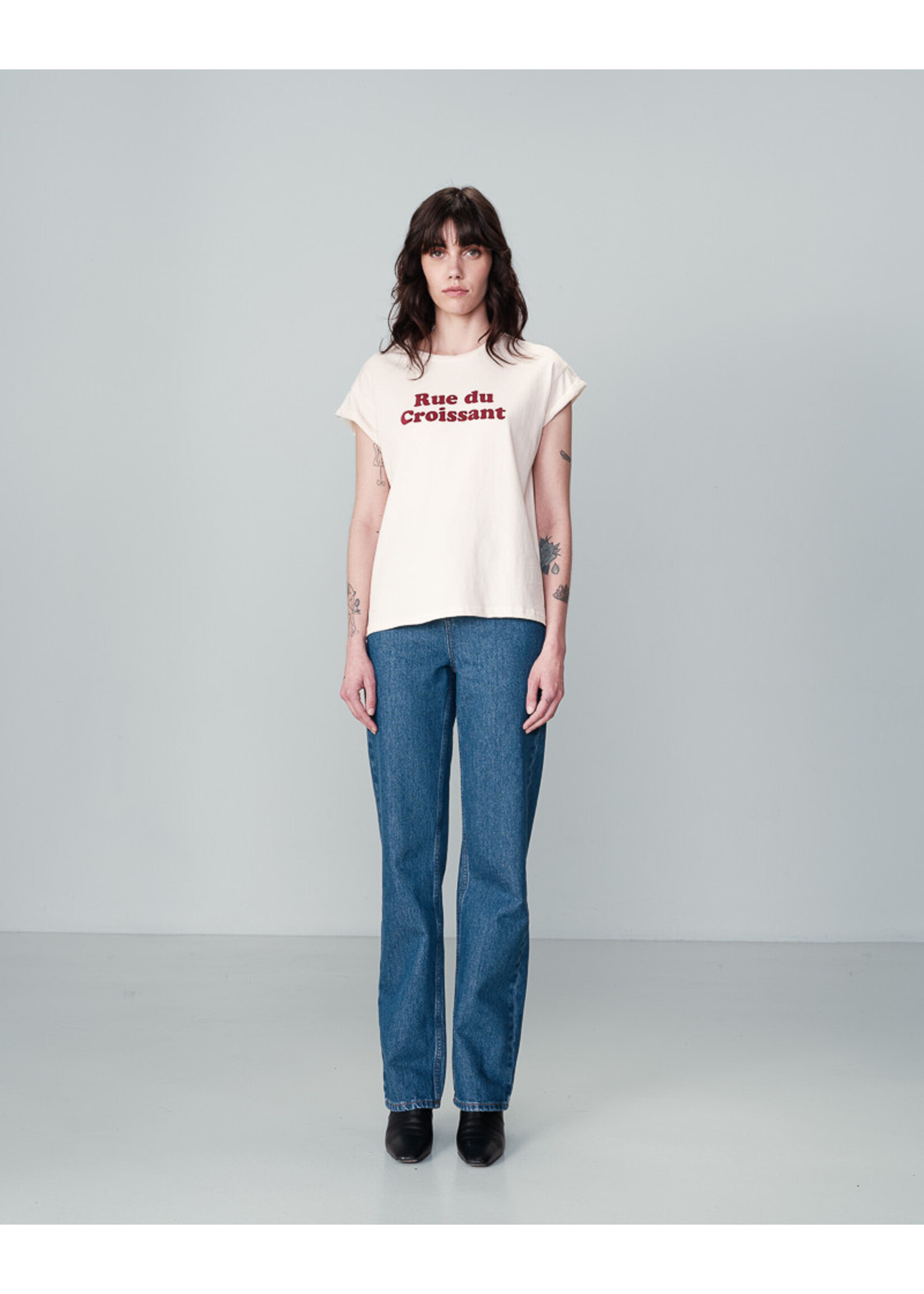Grace and Mila Grace&Mila Noodle T-Shirt - Beige