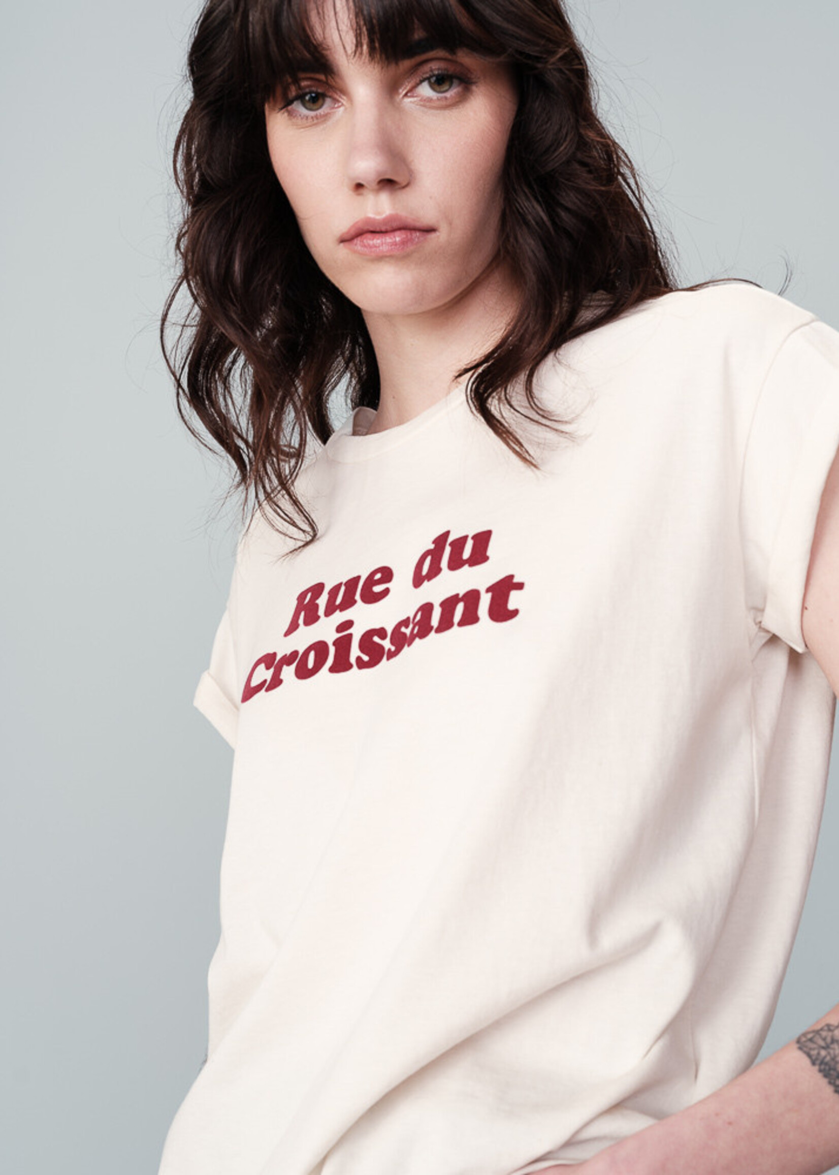 Grace and Mila Grace & Mila T-shirt Noodle - Beige