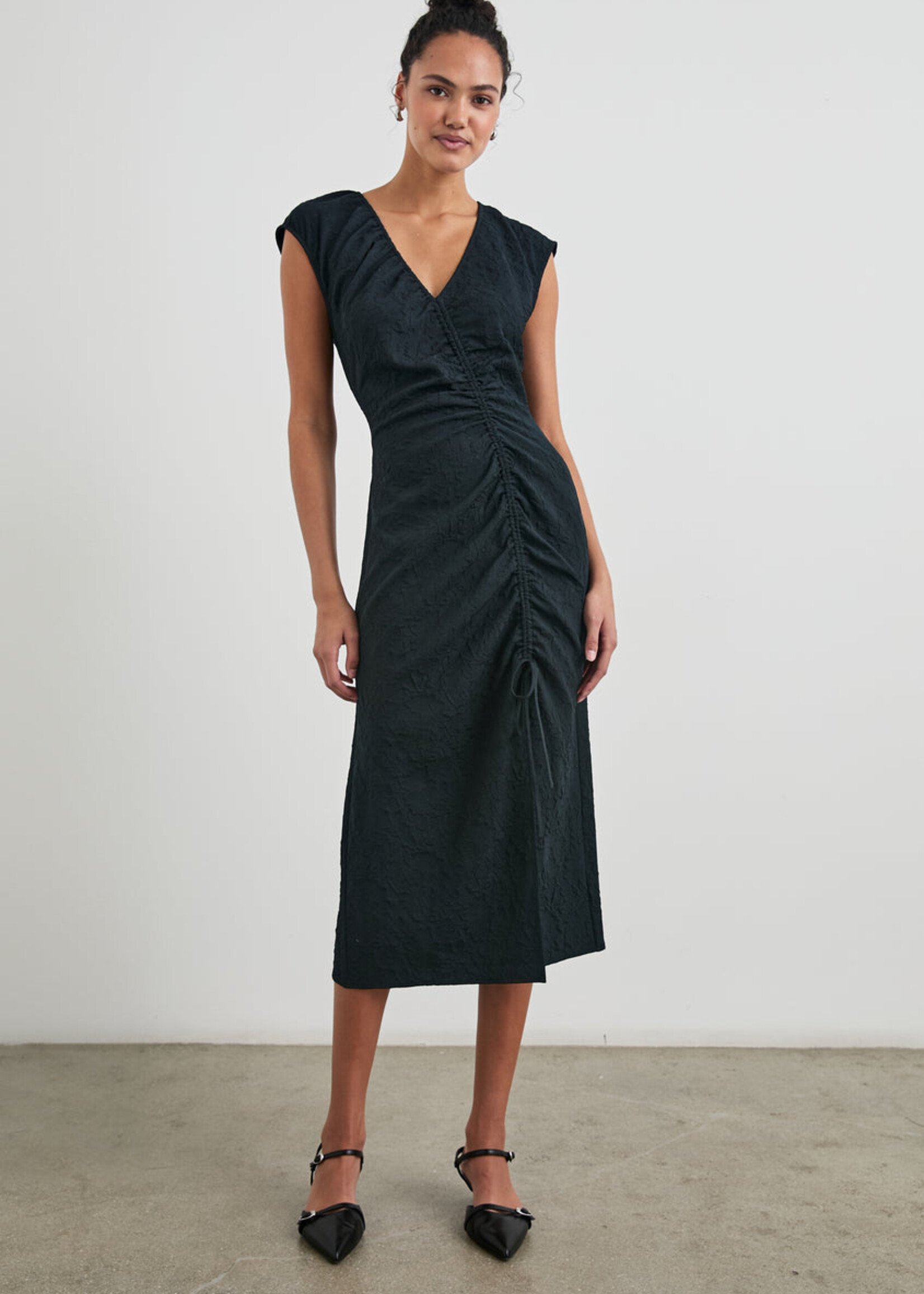 Rails Rails Auren Dress - Black Jacquard