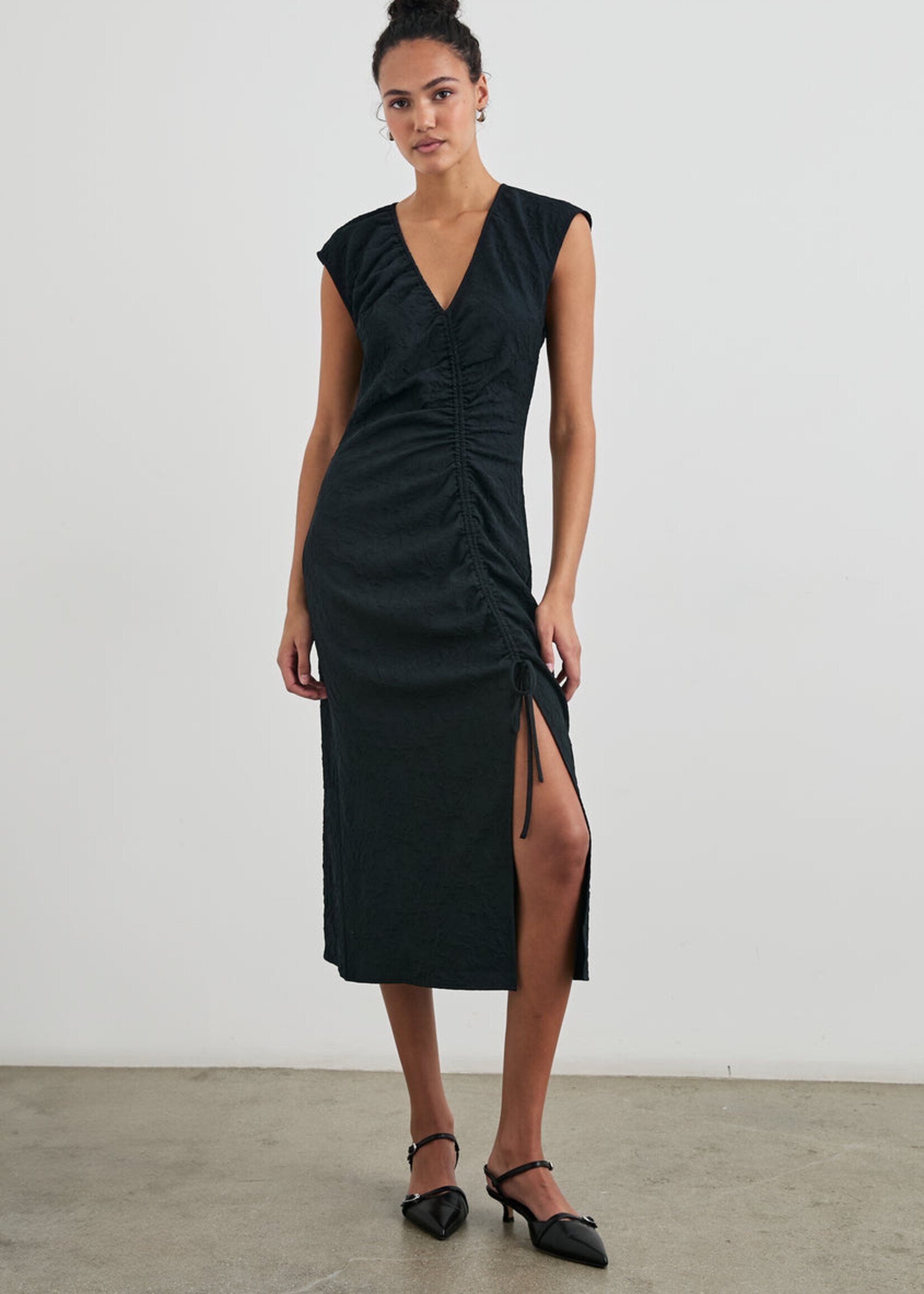 Rails Rails Auren Dress - Black Jacquard